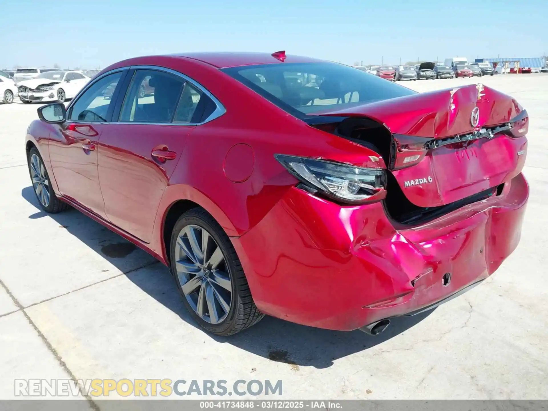 3 Photograph of a damaged car JM1GL1TY7L1511054 MAZDA MAZDA6 2020