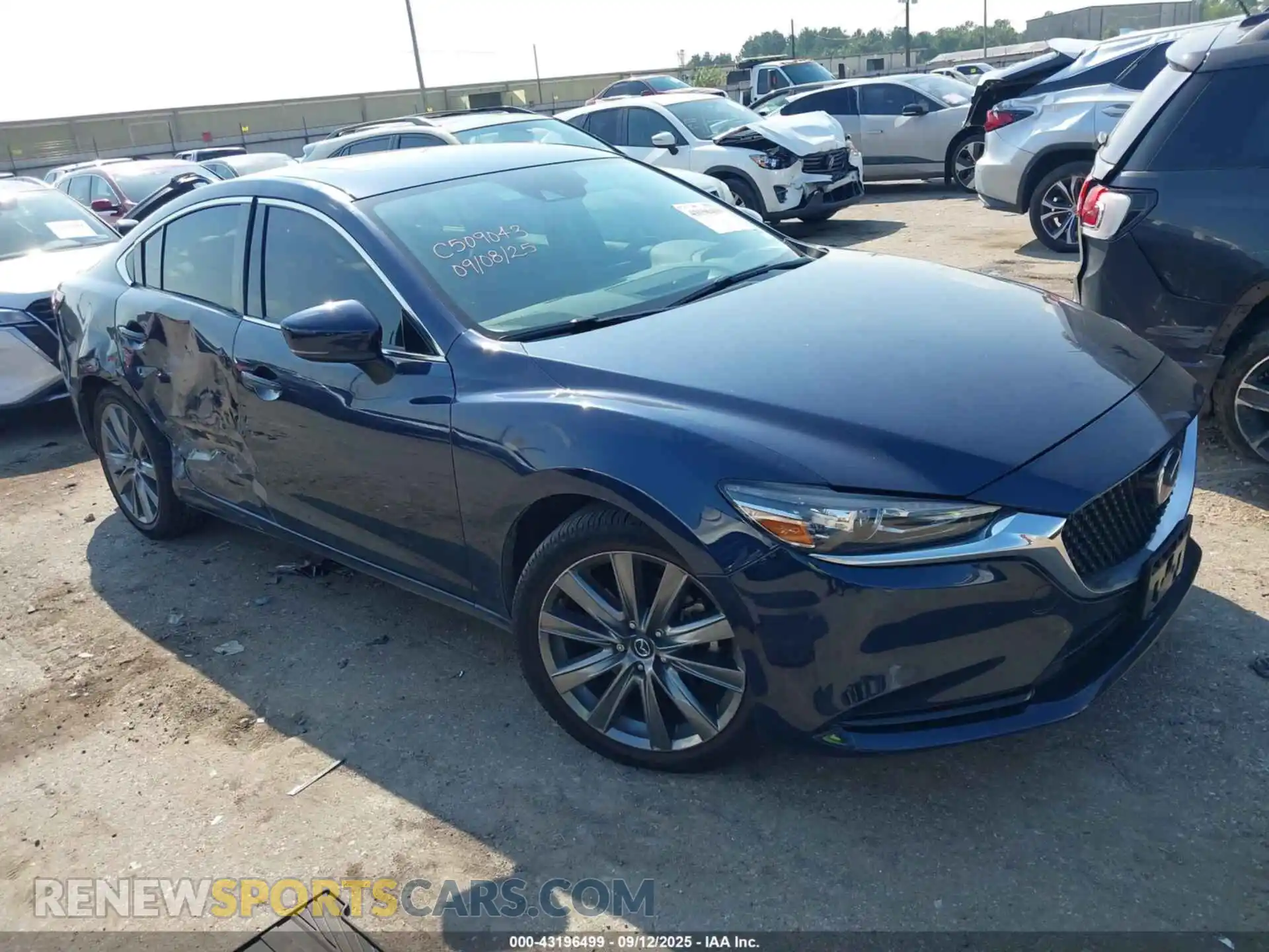 1 Photograph of a damaged car JM1GL1TY0M1616195 MAZDA MAZDA6 2021