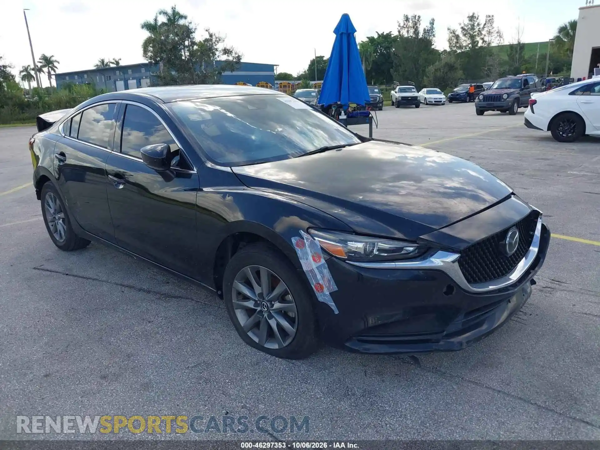 1 Фотография поврежденного автомобиля JM1GL1UM4M1606832 MAZDA MAZDA6 2021