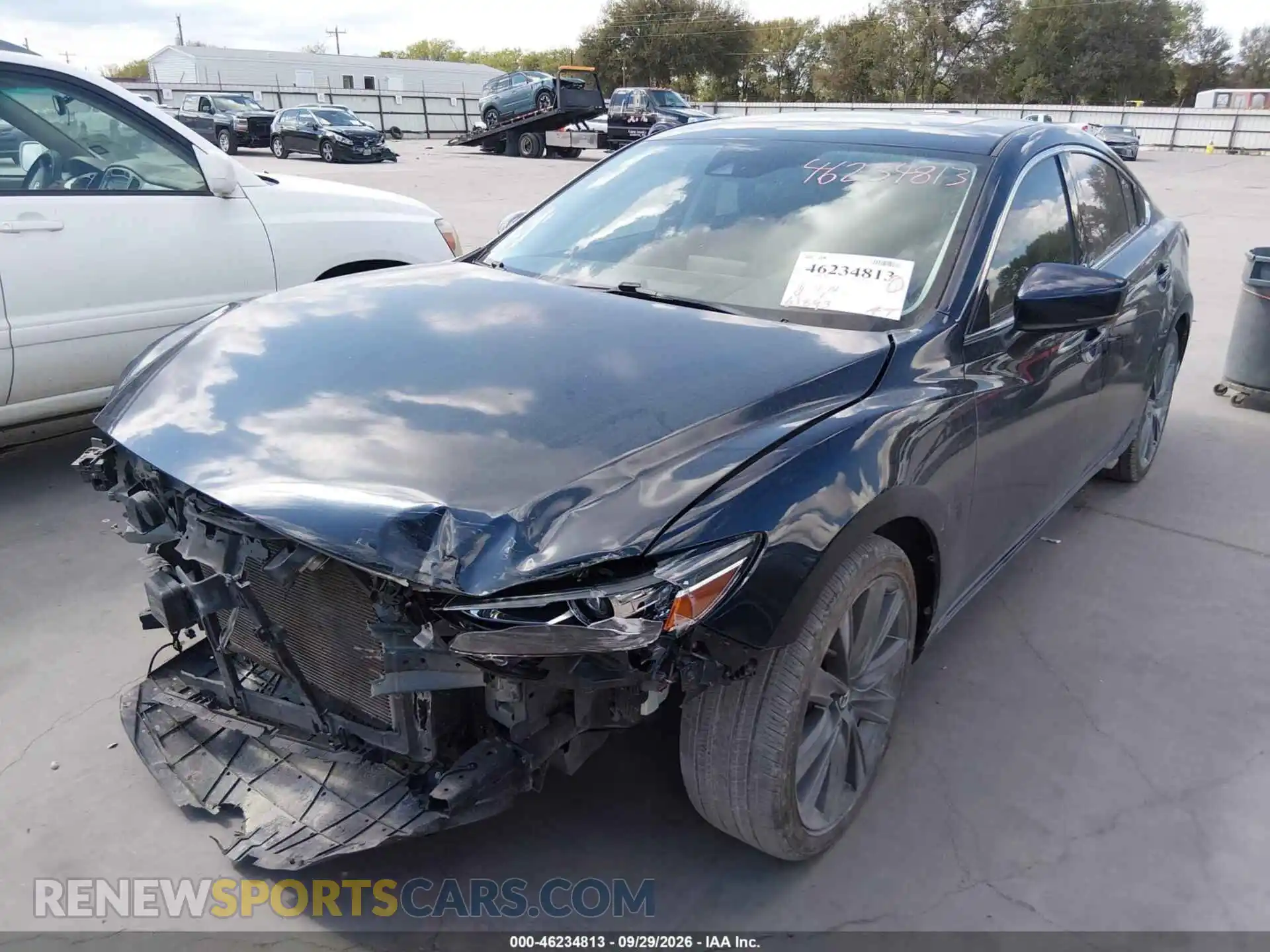 2 fotografías del automóvil dañado JM1GL1VM0M1619575 MAZDA MAZDA6 2021