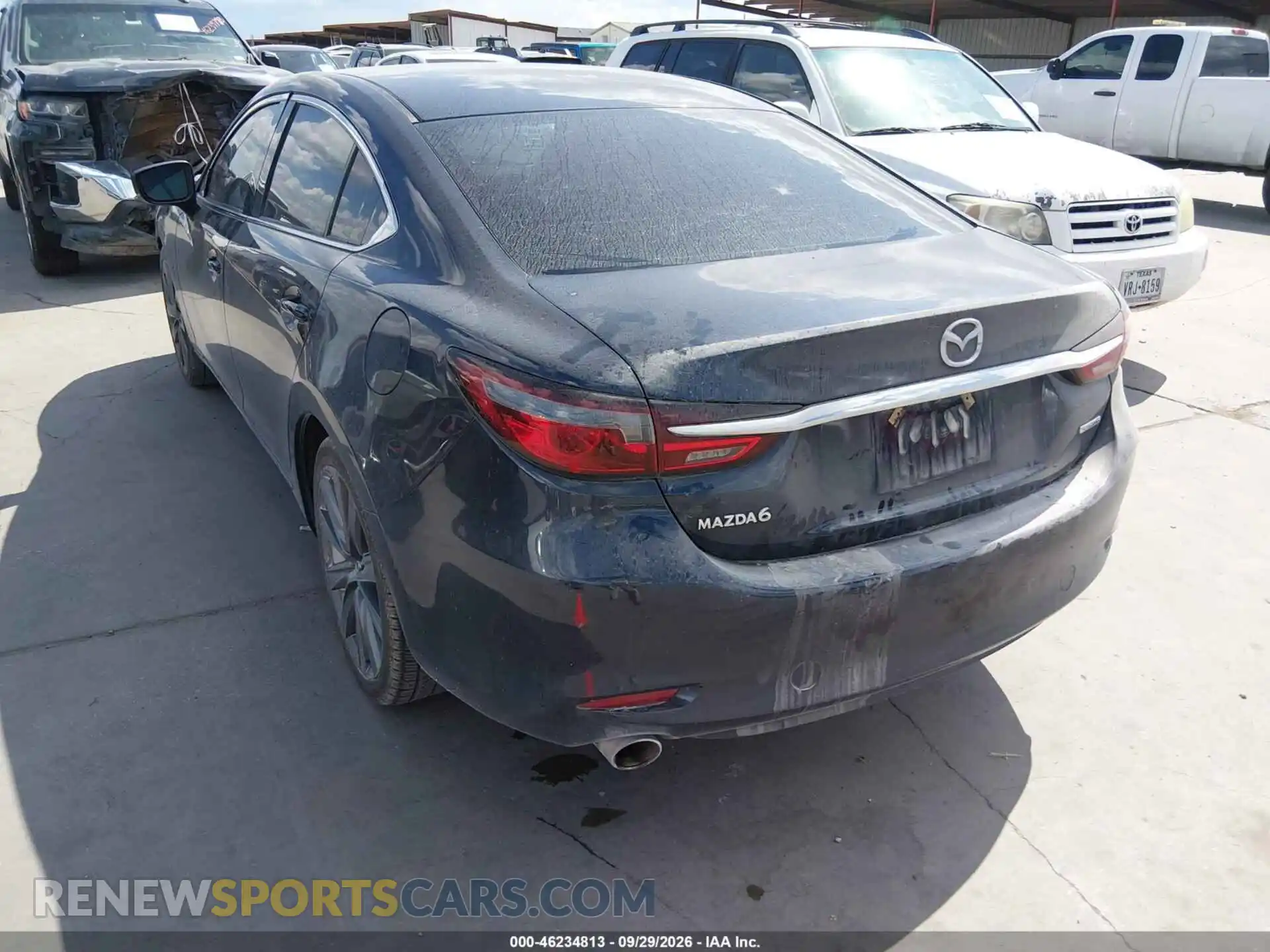 3 fotografías del automóvil dañado JM1GL1VM0M1619575 MAZDA MAZDA6 2021