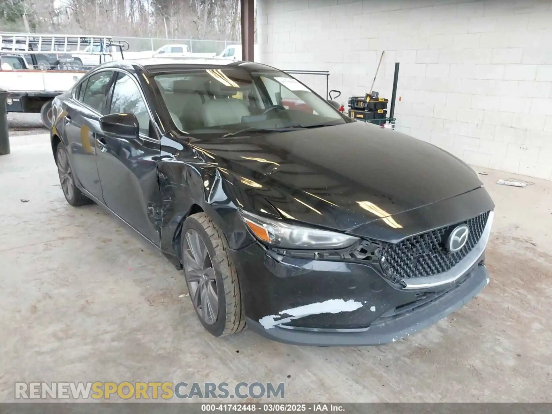 1 fotografías del automóvil dañado JM1GL1VM2M1604415 MAZDA MAZDA6 2021