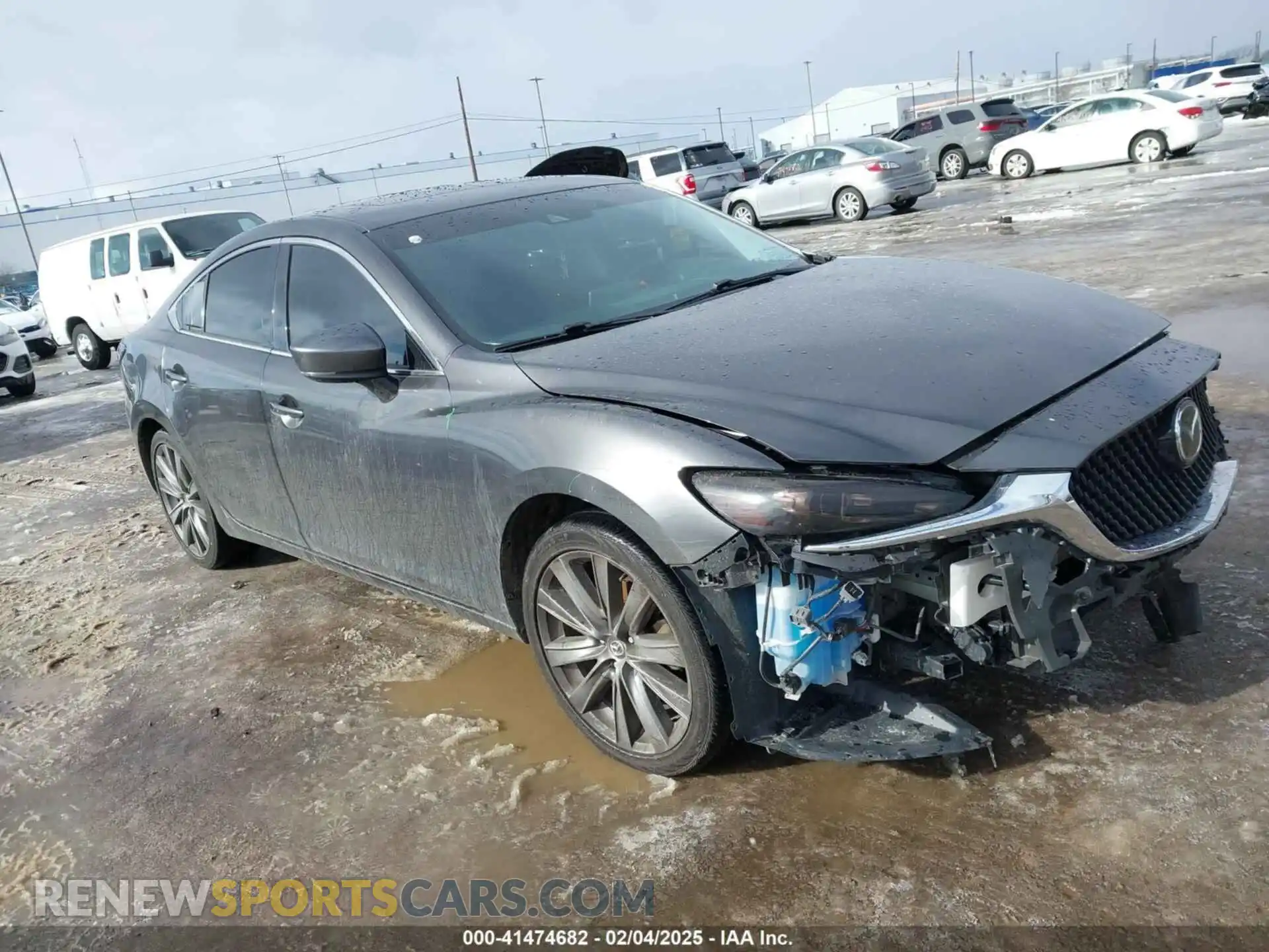 1 Photograph of a damaged car JM1GL1VM4M1608319 MAZDA MAZDA6 2021
