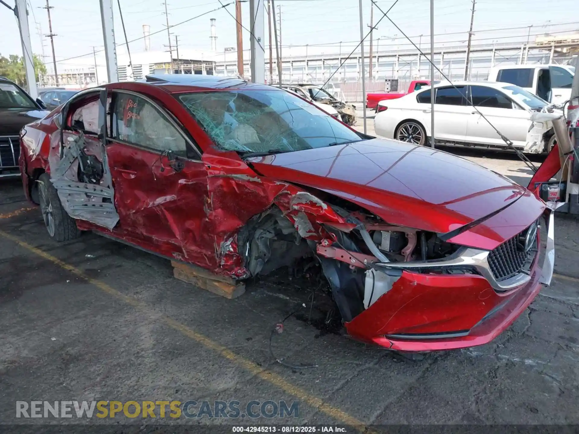 1 Photograph of a damaged car JM1GL1VM5M1604344 MAZDA MAZDA6 2021