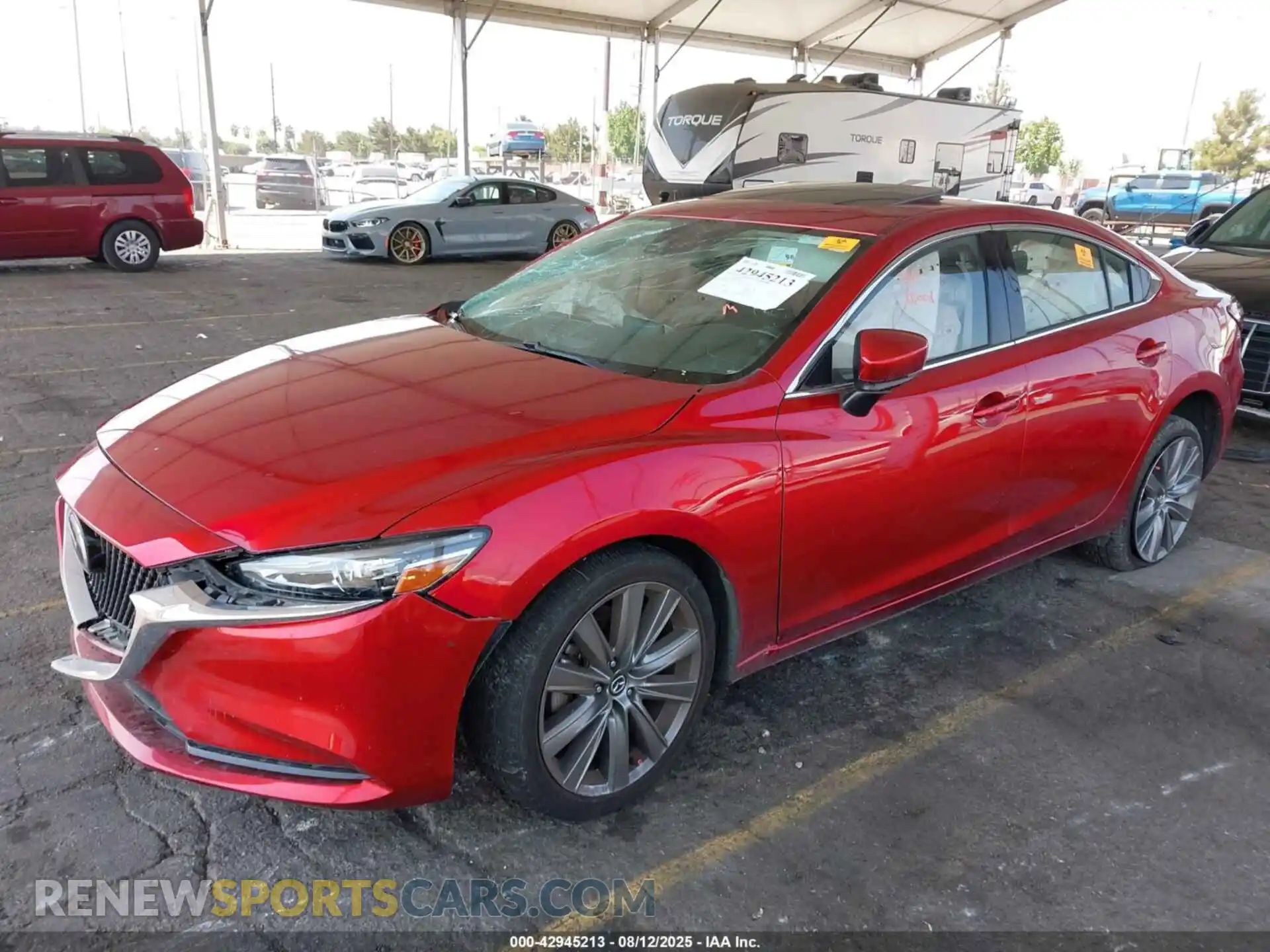 2 Photograph of a damaged car JM1GL1VM5M1604344 MAZDA MAZDA6 2021