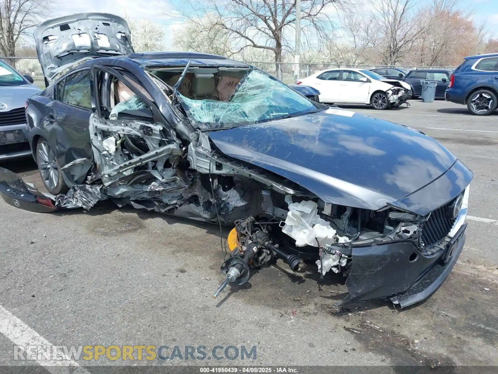 1 Photograph of a damaged car JM1GL1VM5M1618891 MAZDA MAZDA6 2021