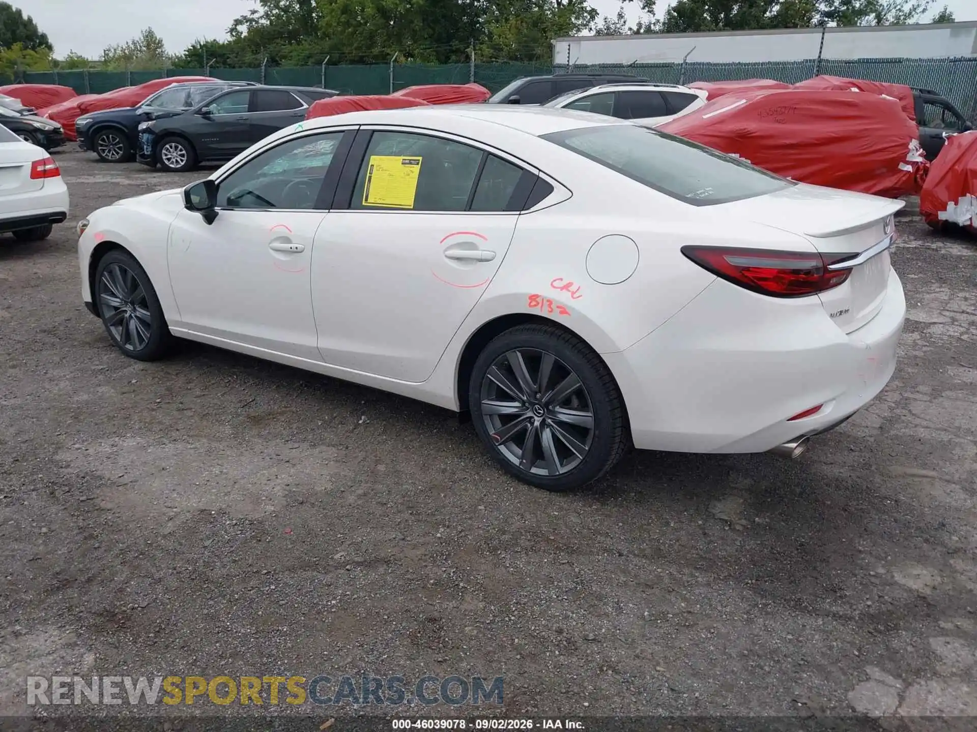 3 fotografías del automóvil dañado JM1GL1VM6M1613912 MAZDA MAZDA6 2021