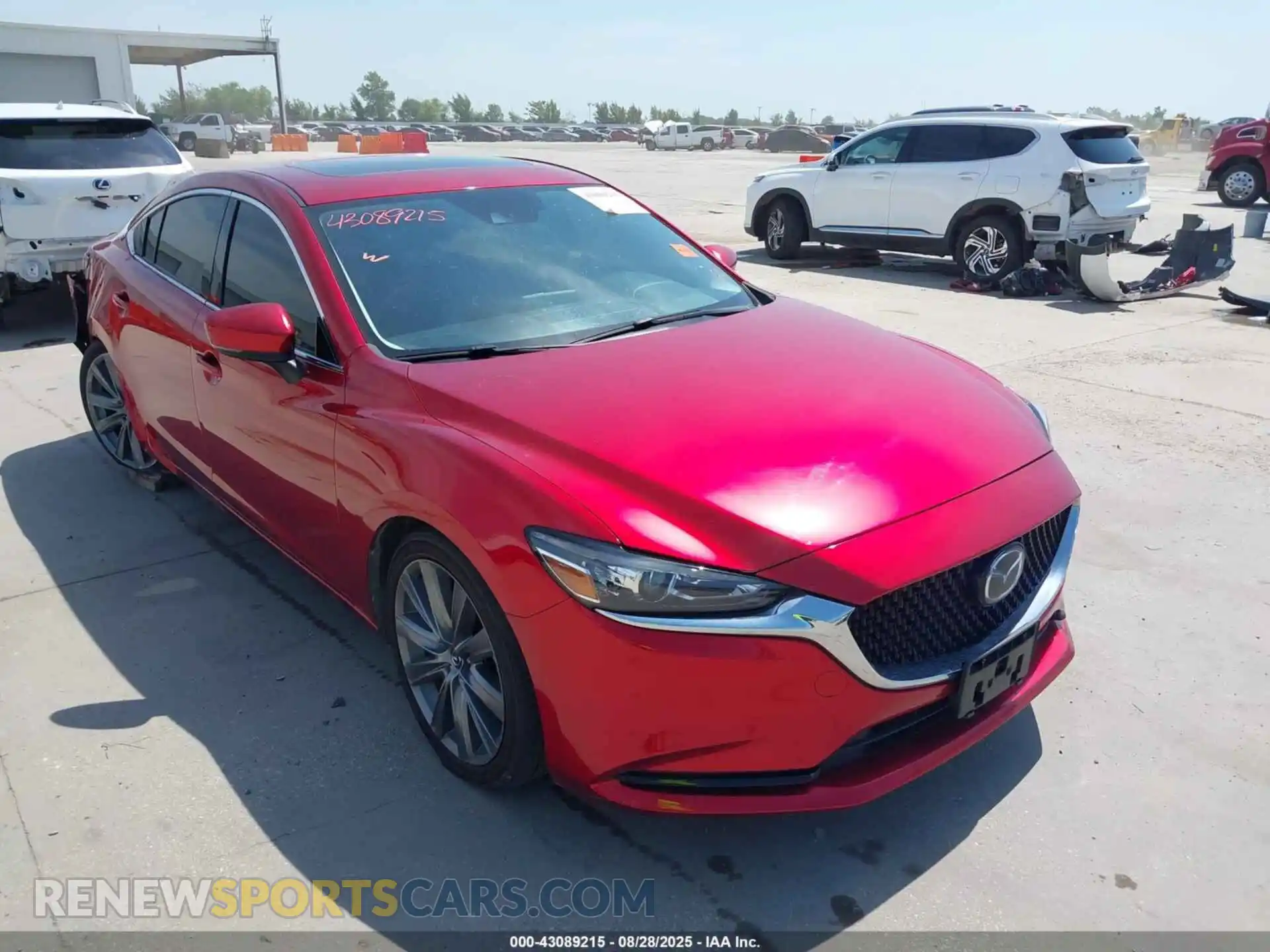 1 Photograph of a damaged car JM1GL1VM7M1606810 MAZDA MAZDA6 2021