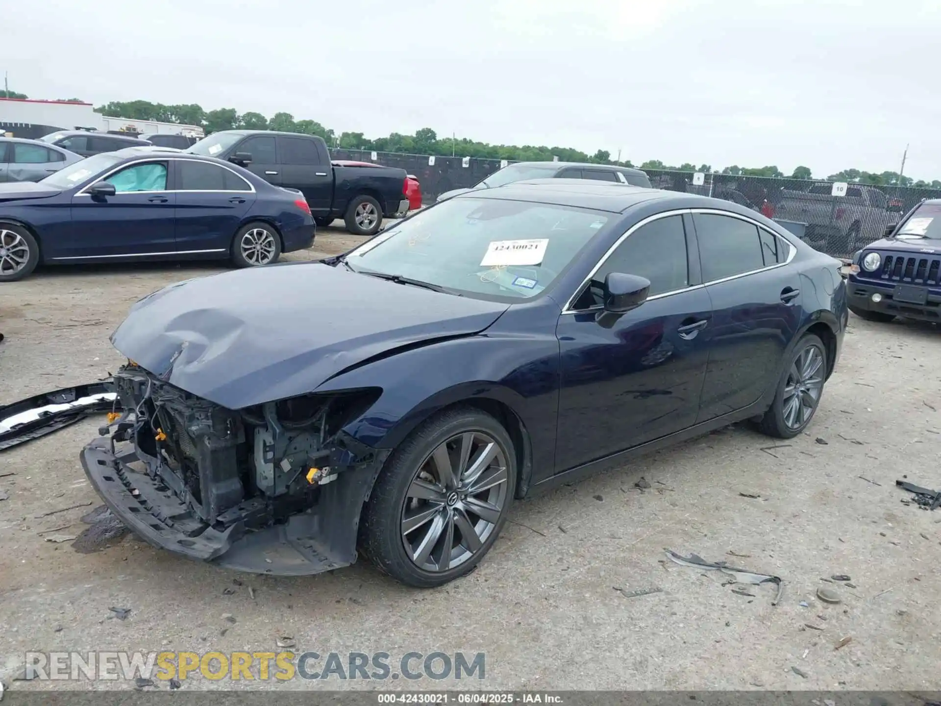 2 Photograph of a damaged car JM1GL1VM8M1600580 MAZDA MAZDA6 2021