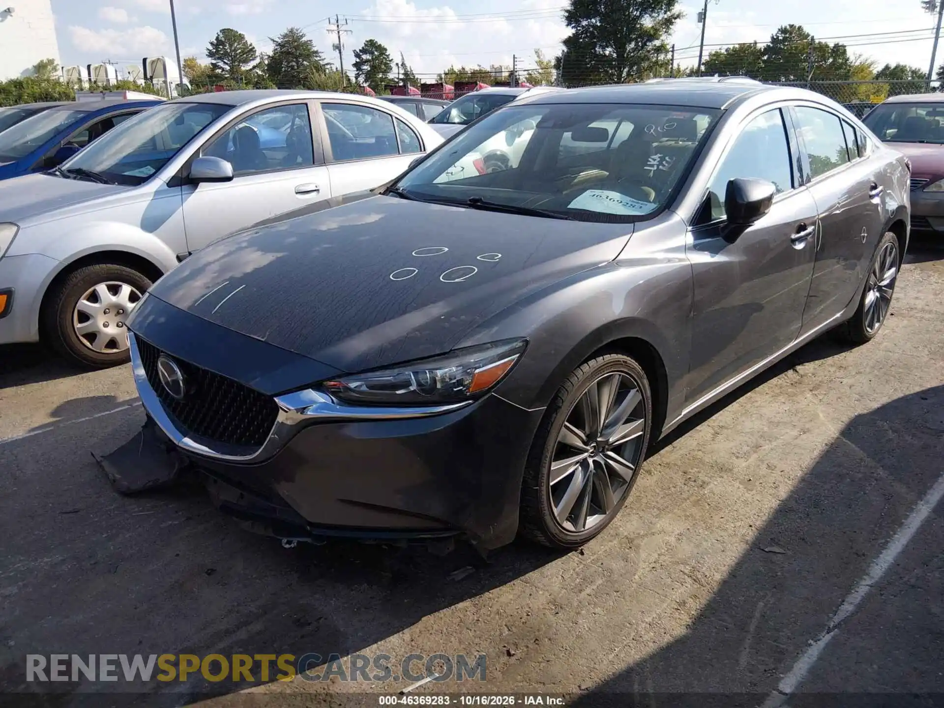 2 Photograph of a damaged car JM1GL1VM8M1604967 MAZDA MAZDA6 2021