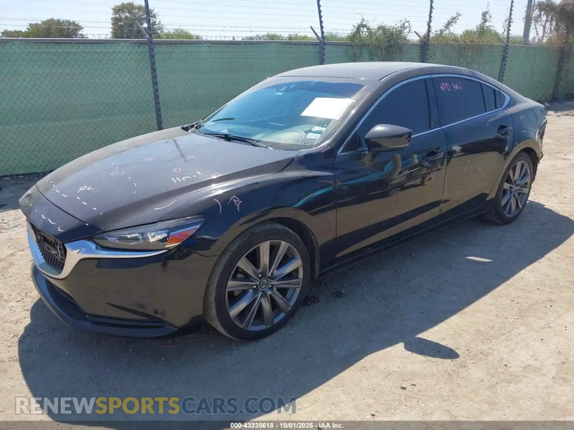 2 fotografías del automóvil dañado JM1GL1VM8M1605049 MAZDA MAZDA6 2021