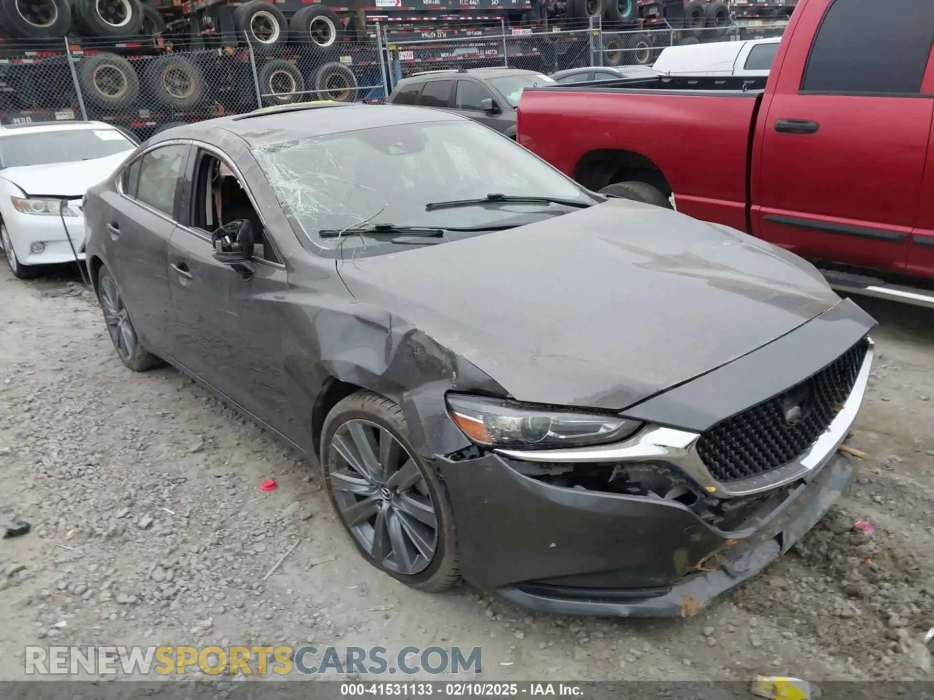 1 Photograph of a damaged car JM1GL1VM9M1603830 MAZDA MAZDA6 2021