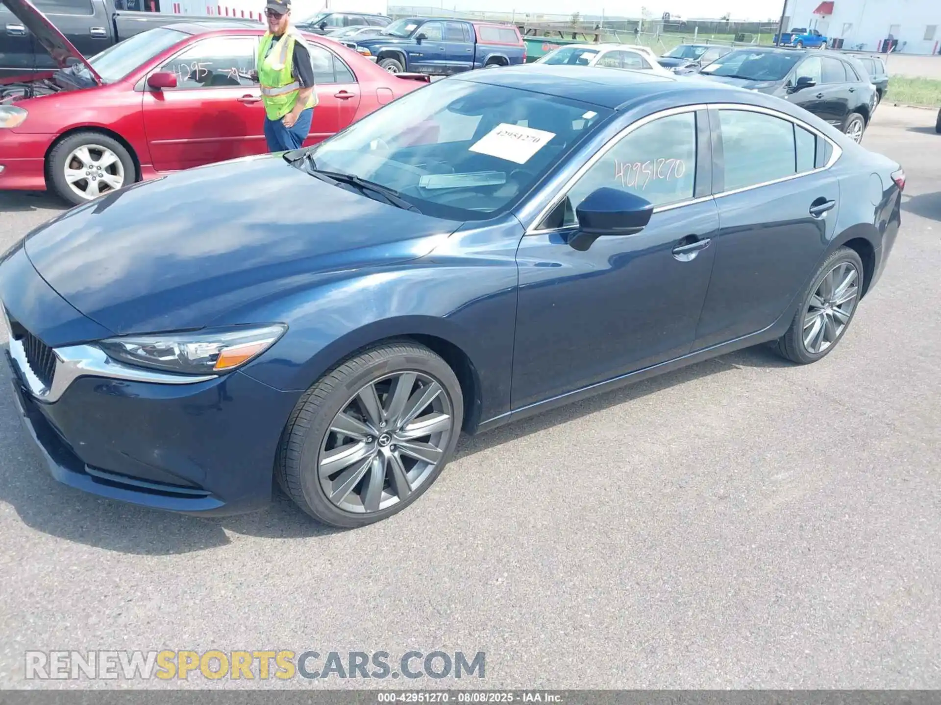 2 Photograph of a damaged car JM1GL1VMXM1603559 MAZDA MAZDA6 2021