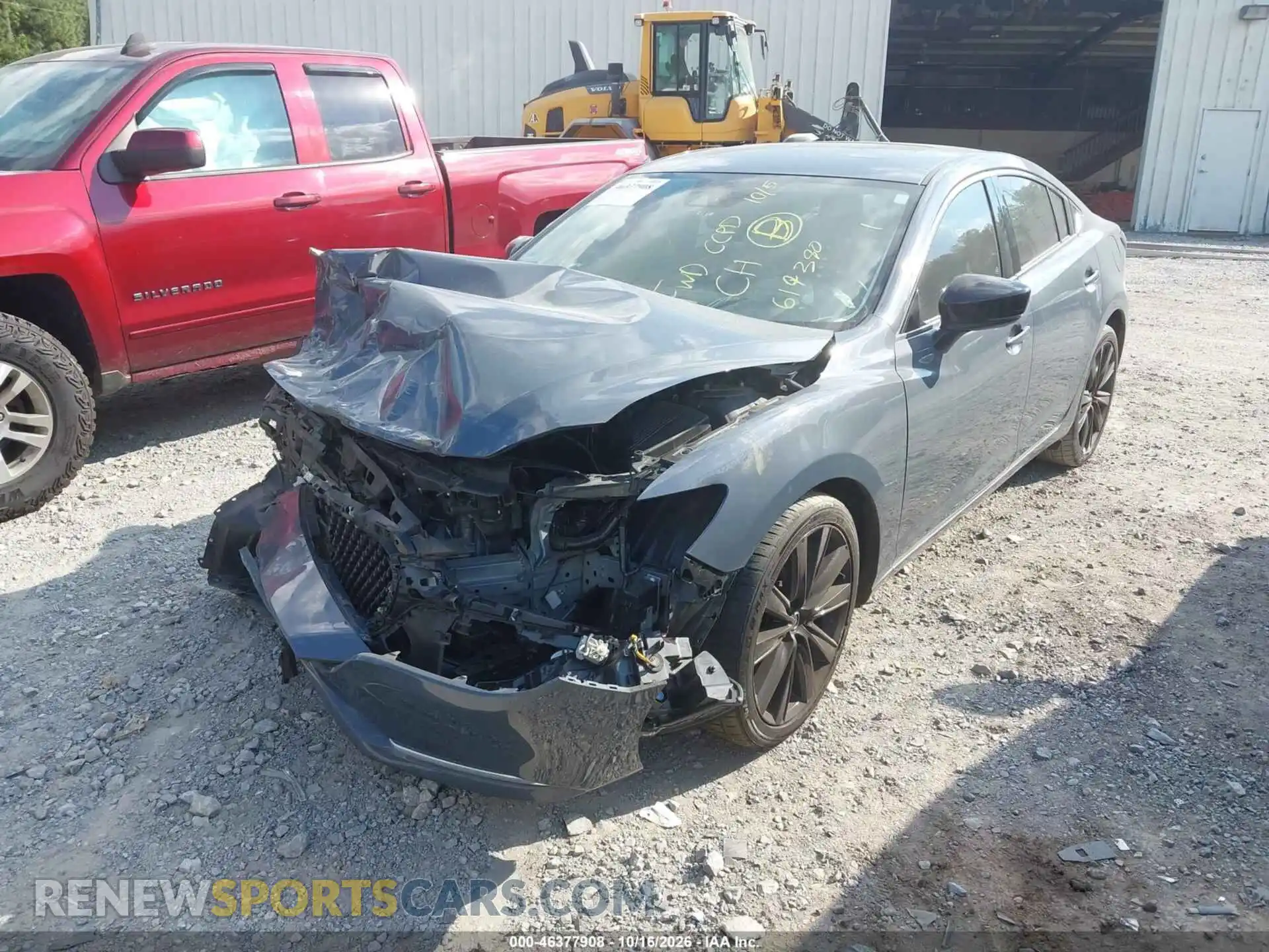 2 Photograph of a damaged car JM1GL1WY8M1619390 MAZDA MAZDA6 2021