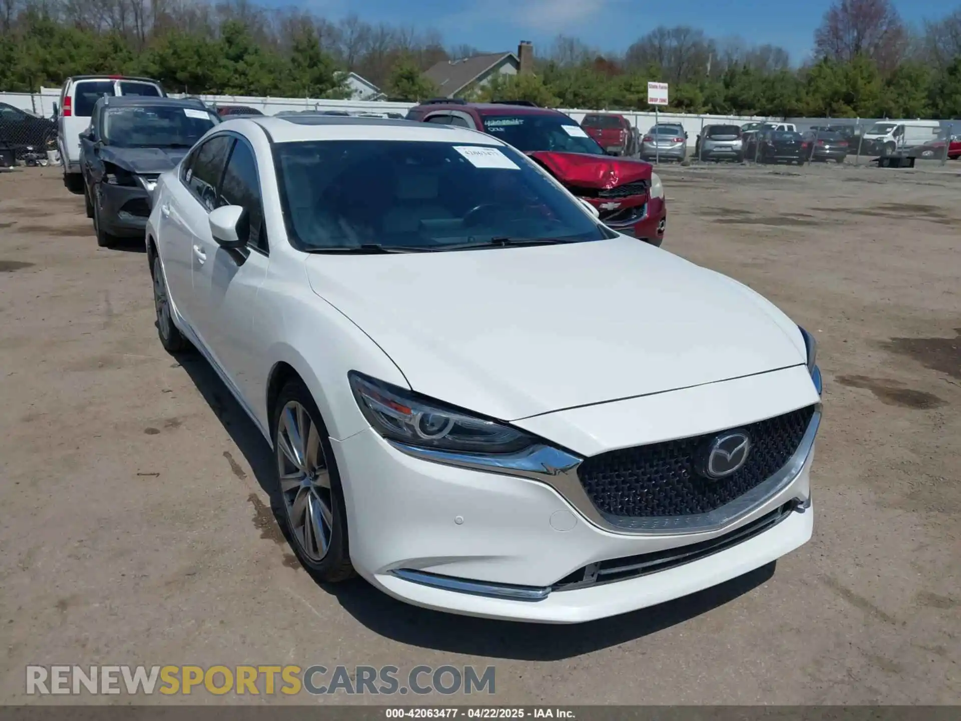 1 Photograph of a damaged car JM1GL1XY0M1608821 MAZDA MAZDA6 2021
