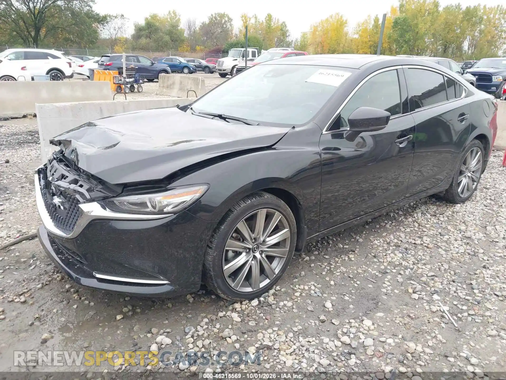 2 fotografías del automóvil dañado JM1GL1XY6M1615160 MAZDA MAZDA6 2021