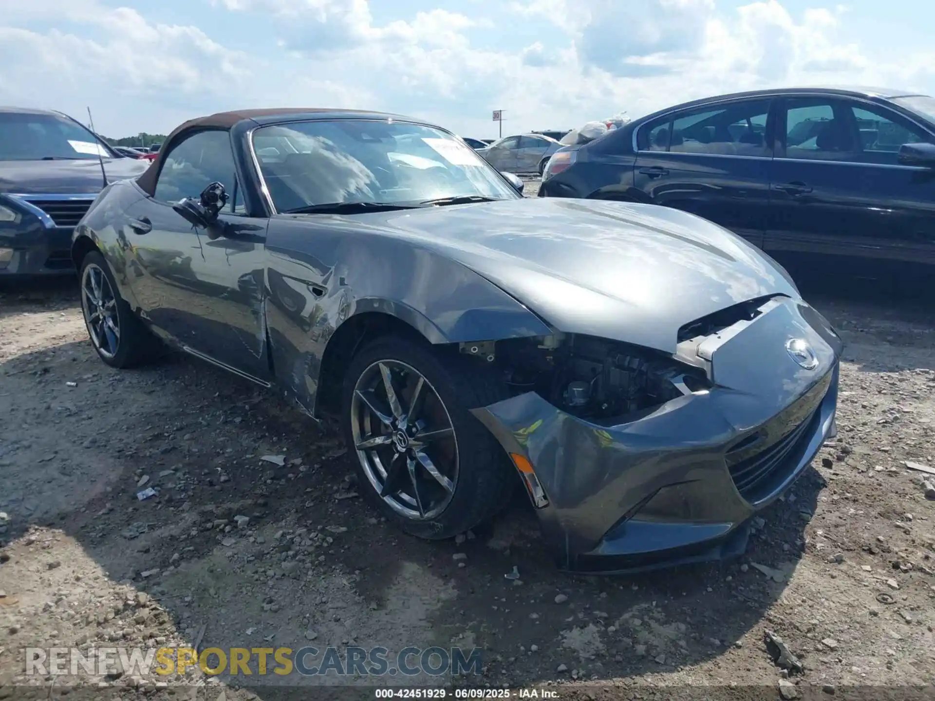 1 Photograph of a damaged car JM1NDAD77K0307238 MAZDA MX-5 MIATA 2019