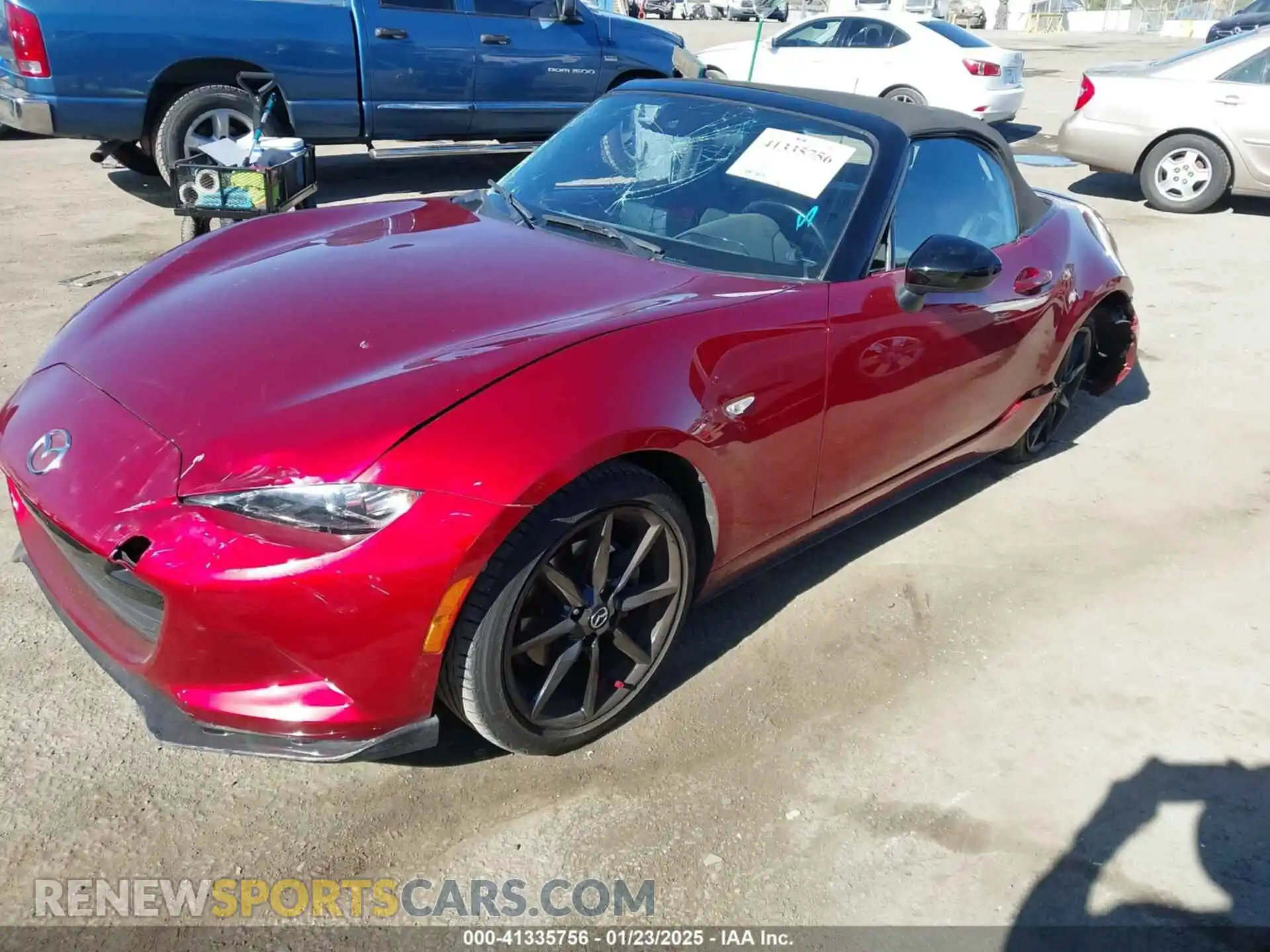 2 Photograph of a damaged car JM1NDAC78L0418237 MAZDA MX-5 MIATA 2020