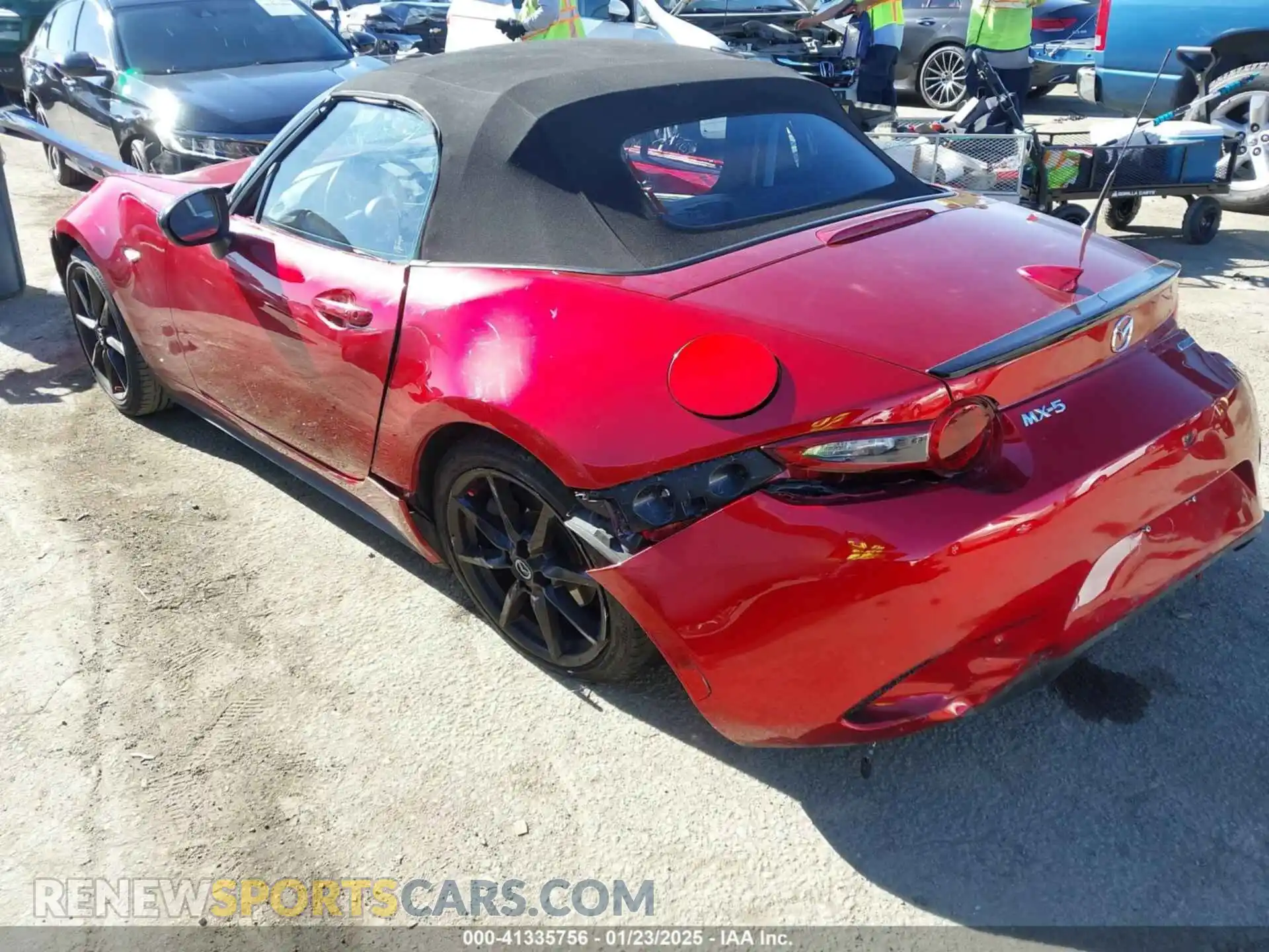 3 Photograph of a damaged car JM1NDAC78L0418237 MAZDA MX-5 MIATA 2020
