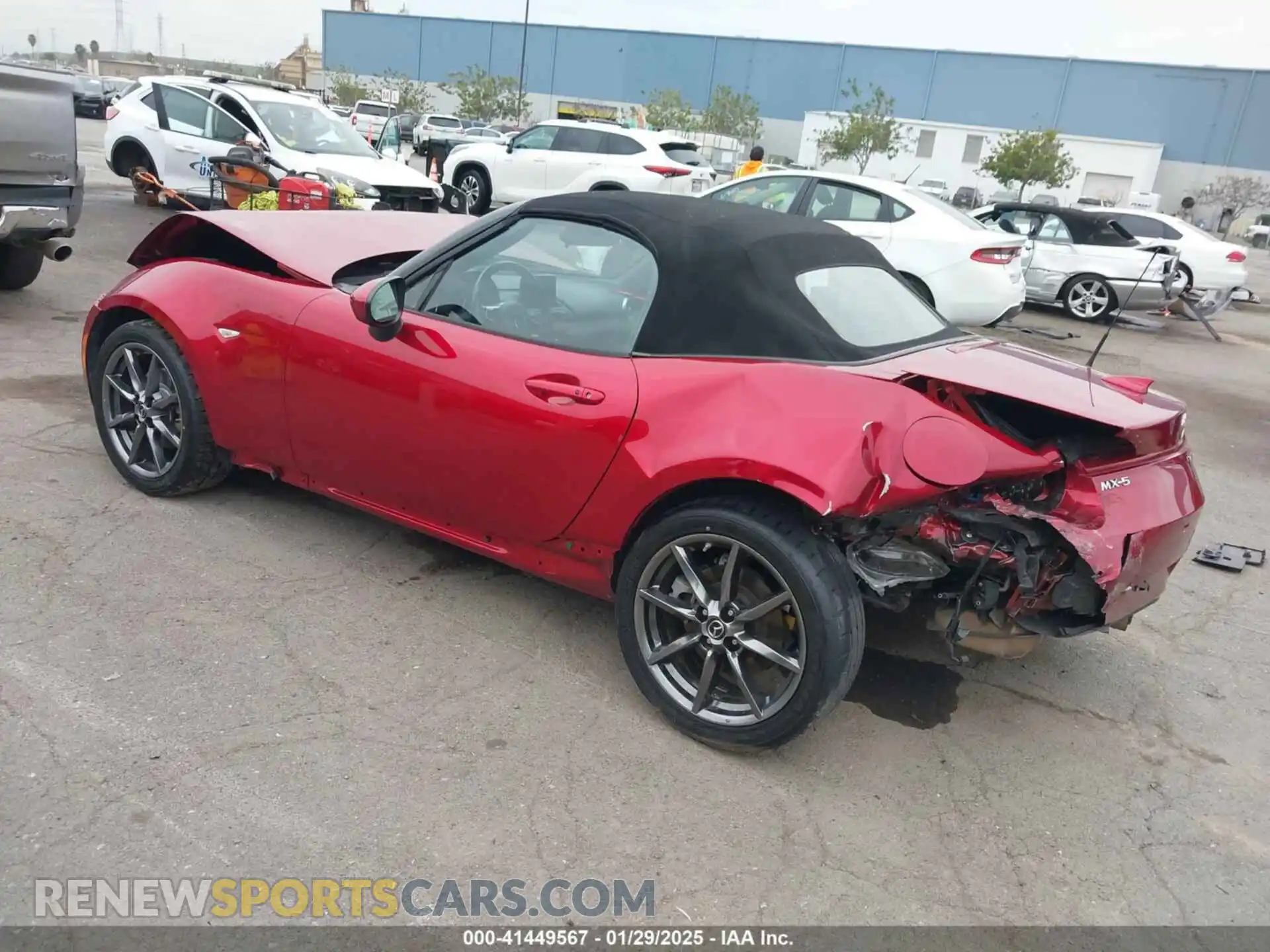 3 Photograph of a damaged car JM1NDAD76L0415741 MAZDA MX-5 MIATA 2020