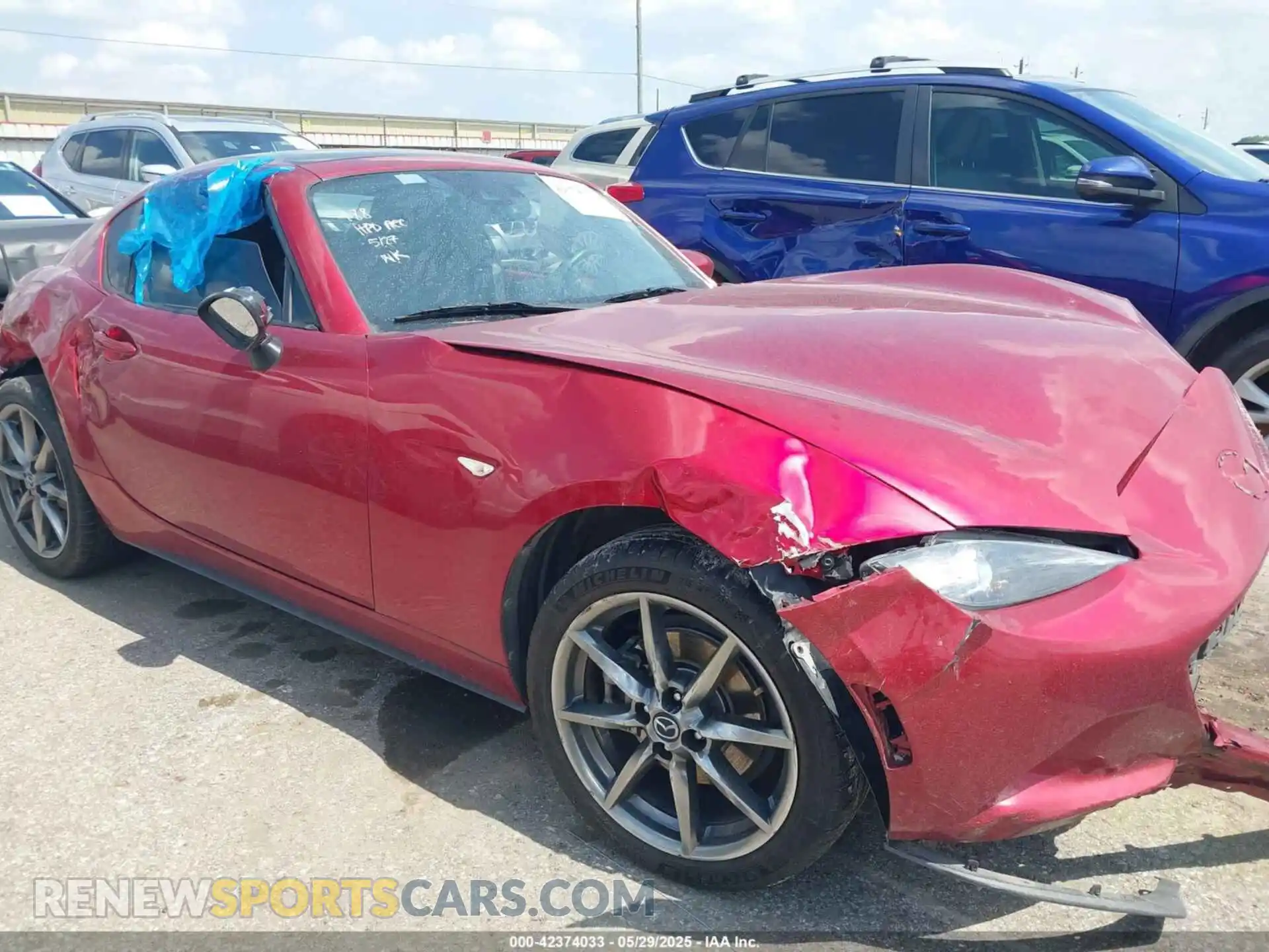 1 Photograph of a damaged car JM1NDAM77L0418888 MAZDA MX-5 MIATA RF 2020