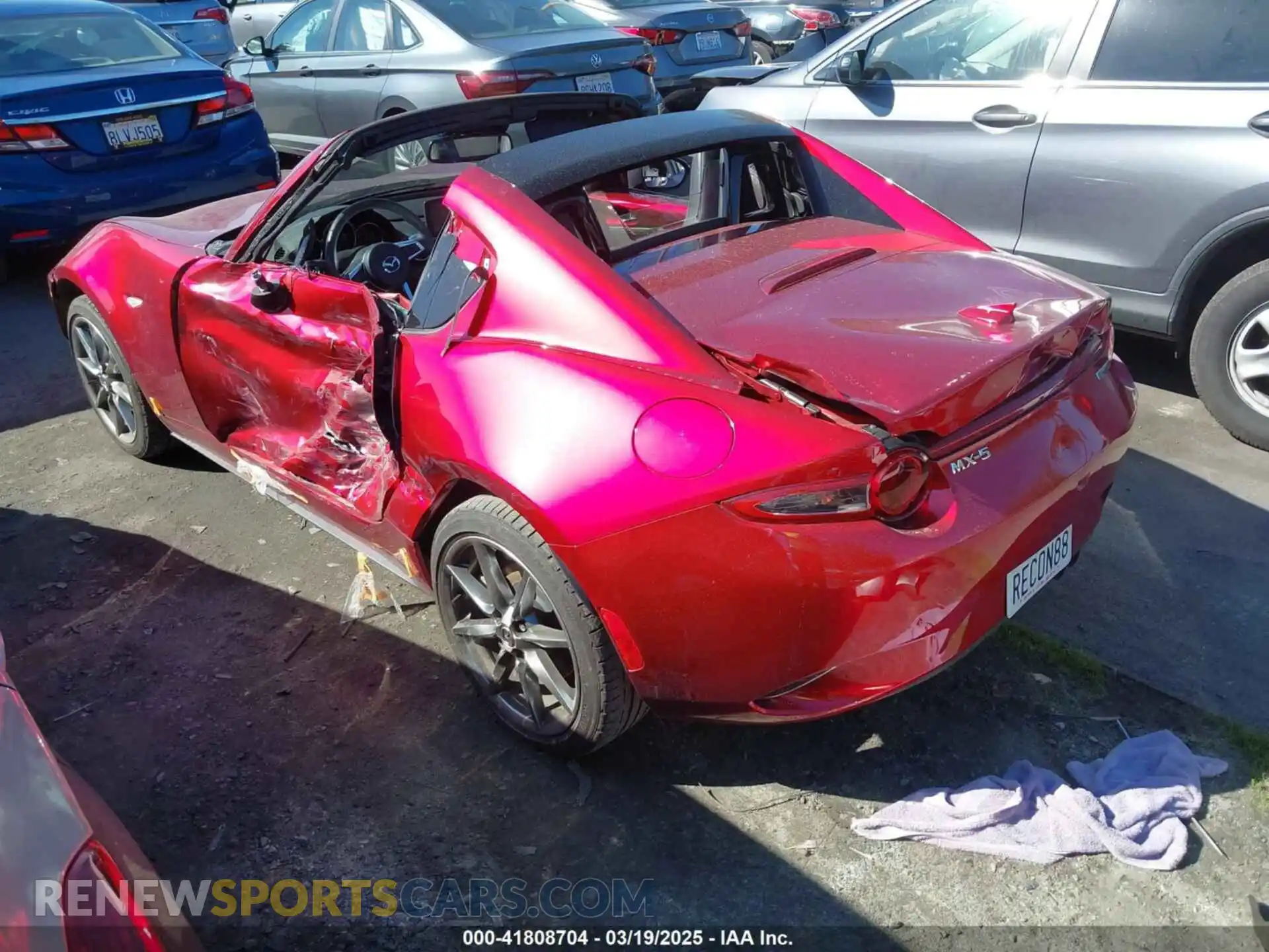 3 Photograph of a damaged car JM1NDAM71M0459437 MAZDA MX-5 MIATA RF 2021