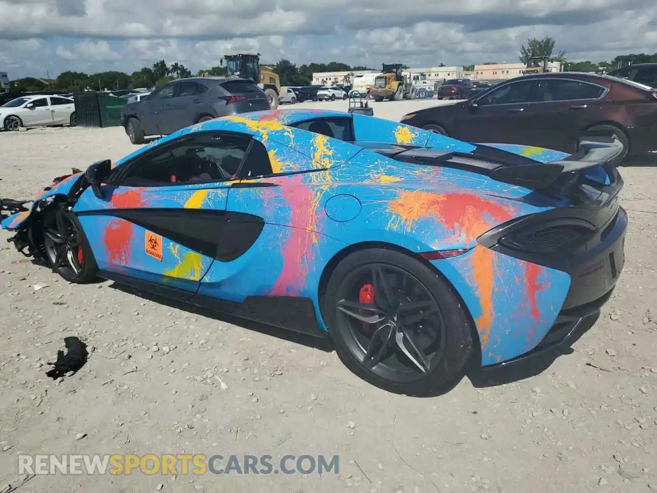 2 Фотография поврежденного автомобиля SBM13FAA9KW006456 MCLAREN AUTOMOTIVE ALL MODELS 2019
