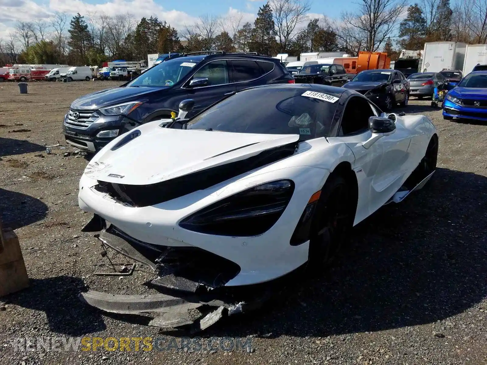 2 Фотография поврежденного автомобиля SBM14DCA5KW003665 MCLAREN AUTOMOTIVE ALL MODELS 2019