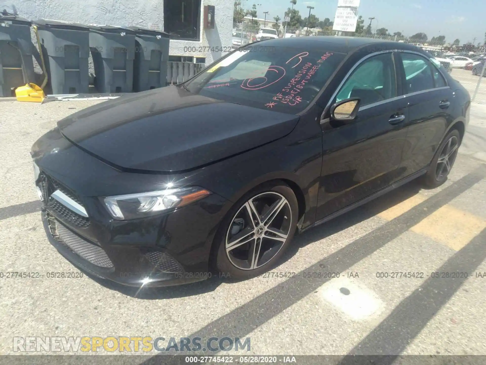 2 Photograph of a damaged car WDD3G4EB2KW018547 MERCEDES-BENZ A 2019
