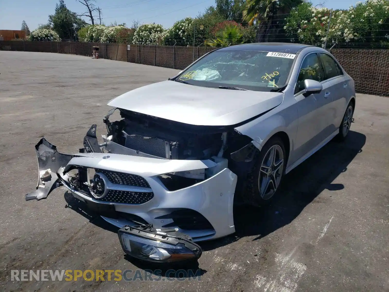 2 Photograph of a damaged car WDD3G4EB2KW012764 MERCEDES-BENZ A-CLASS 2019