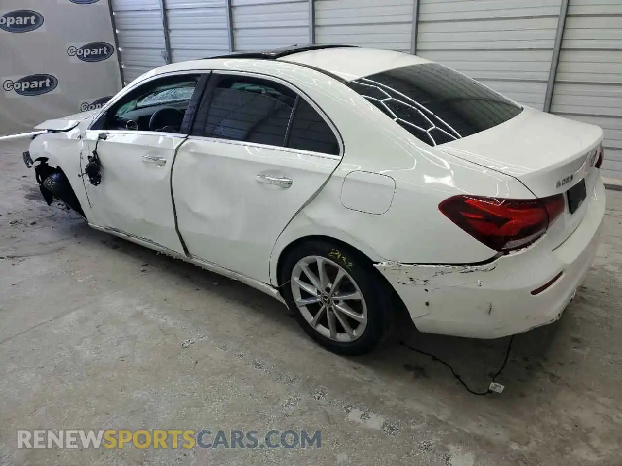2 Photograph of a damaged car WDD3G4EB5KW023094 MERCEDES-BENZ A-CLASS 2019