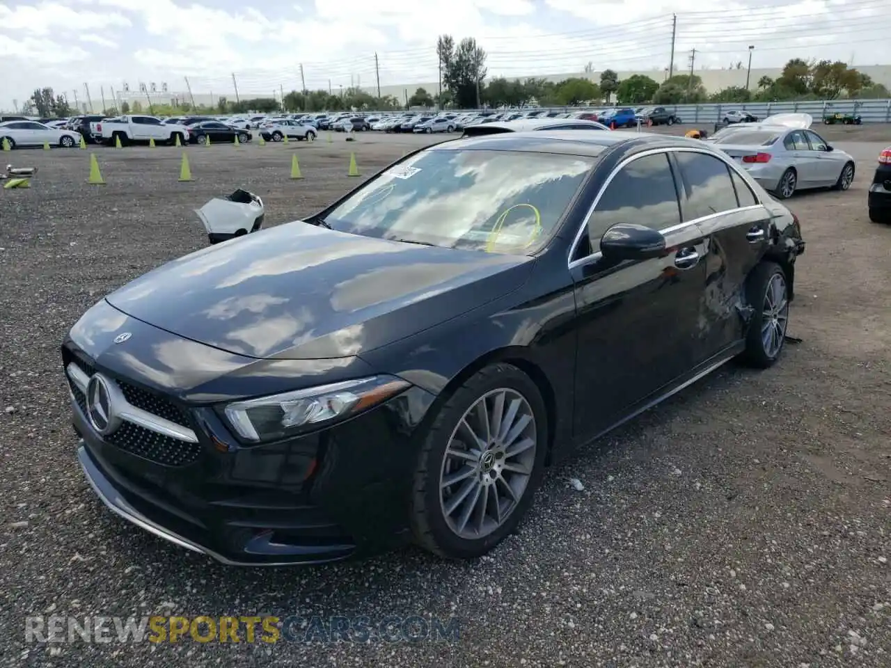 2 Photograph of a damaged car WDD3G4EB5KW024391 MERCEDES-BENZ A-CLASS 2019
