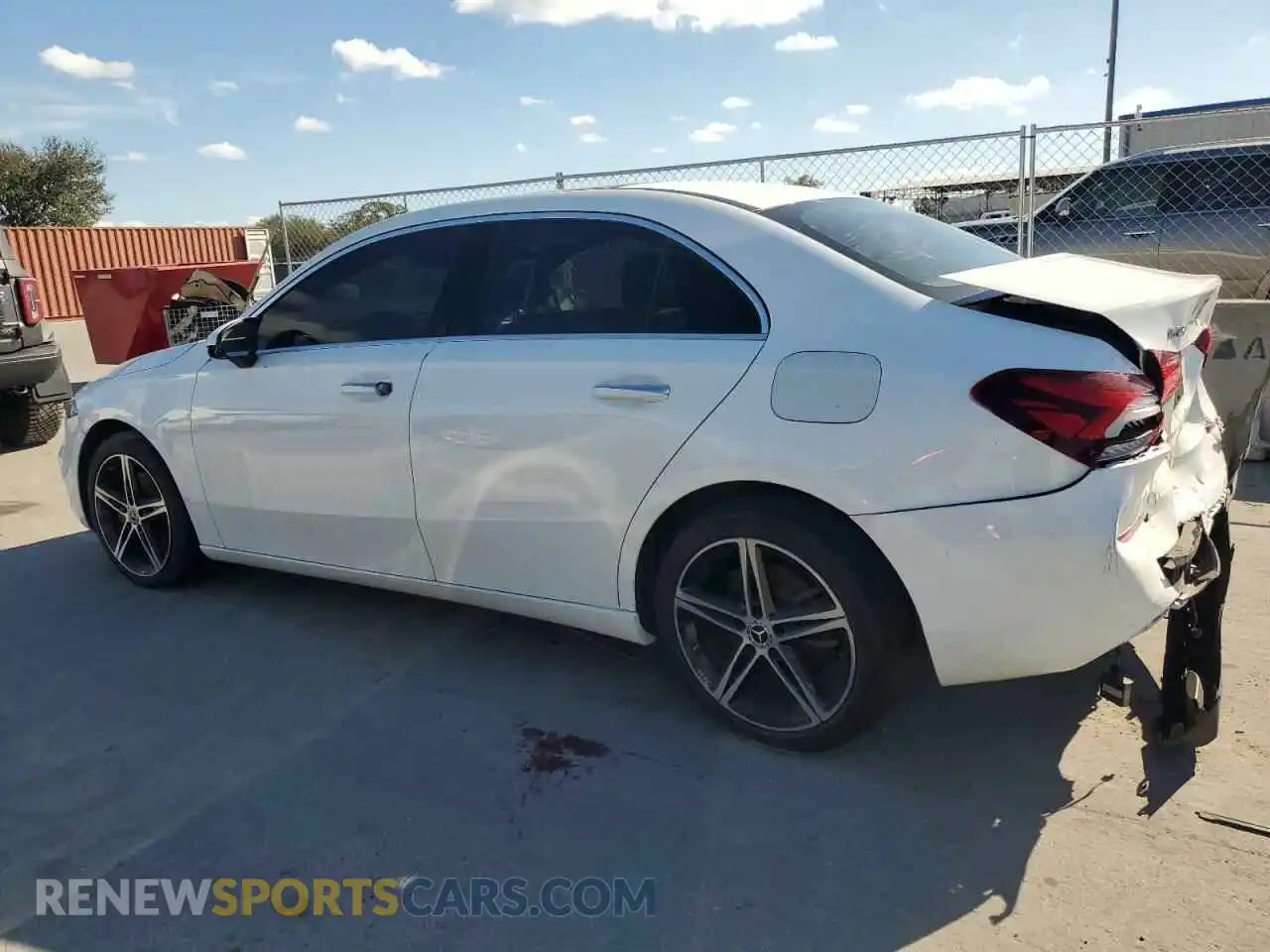 2 Photograph of a damaged car WDD3G4EB8KW000523 MERCEDES-BENZ A-CLASS 2019