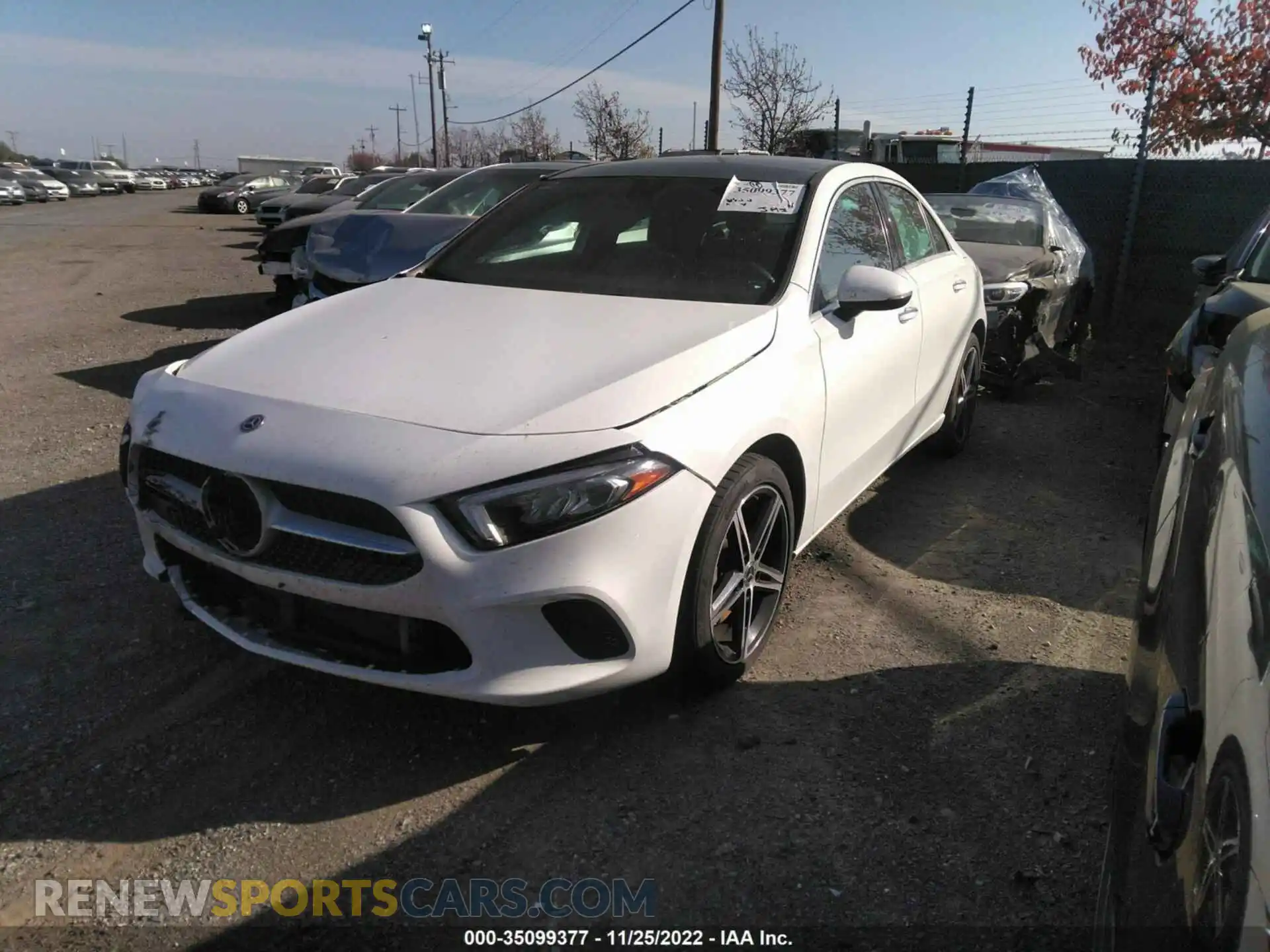 2 Photograph of a damaged car WDD3G4EB9KW036026 MERCEDES-BENZ A-CLASS 2019