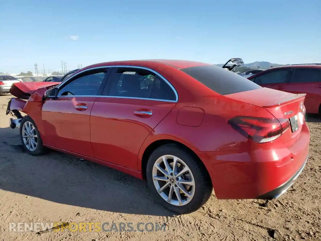 2 Photograph of a damaged car WDD3G4EB2LW038699 MERCEDES-BENZ A-CLASS 2020