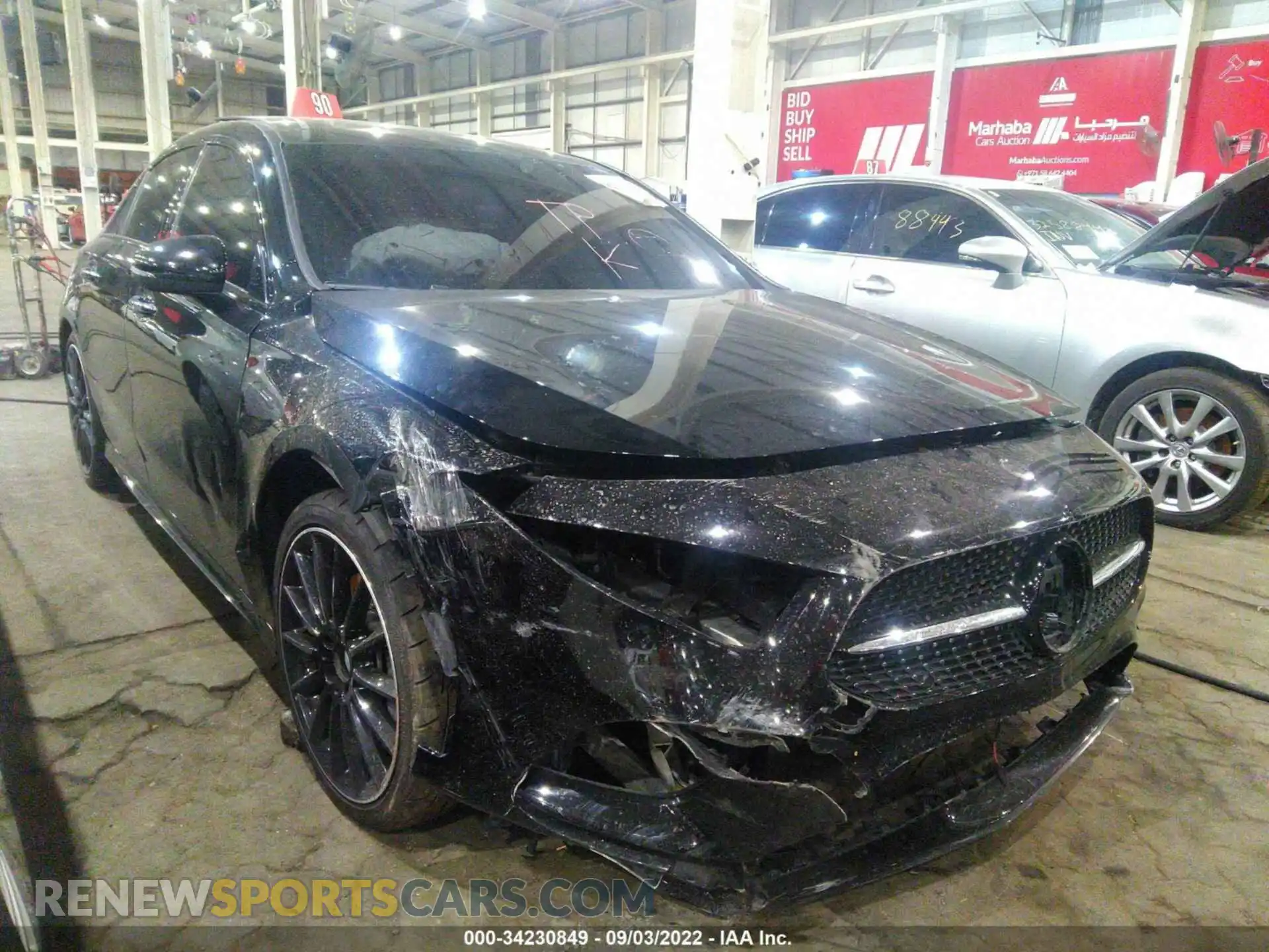 1 Photograph of a damaged car 00K3G4EB3MJ258366 MERCEDES-BENZ A-CLASS 2021
