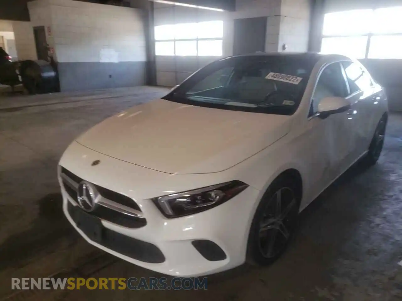 2 Photograph of a damaged car W1K3G4EB2MJ289866 MERCEDES-BENZ A-CLASS 2021