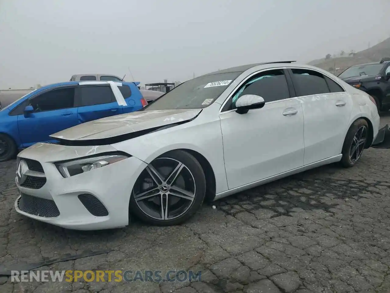 1 Photograph of a damaged car W1K3G4EB3MJ296485 MERCEDES-BENZ A-CLASS 2021