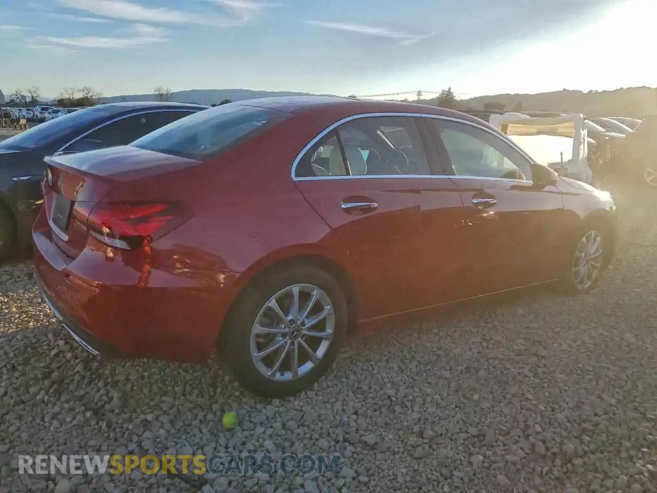 3 Photograph of a damaged car W1K3G4EB4MJ273412 MERCEDES-BENZ A-CLASS 2021