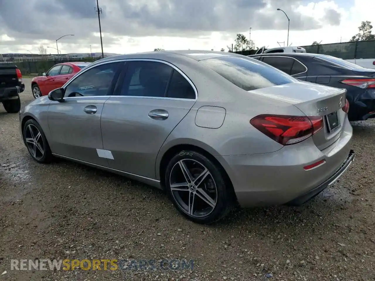 2 Photograph of a damaged car W1K3G4EB6MJ256563 MERCEDES-BENZ A-CLASS 2021