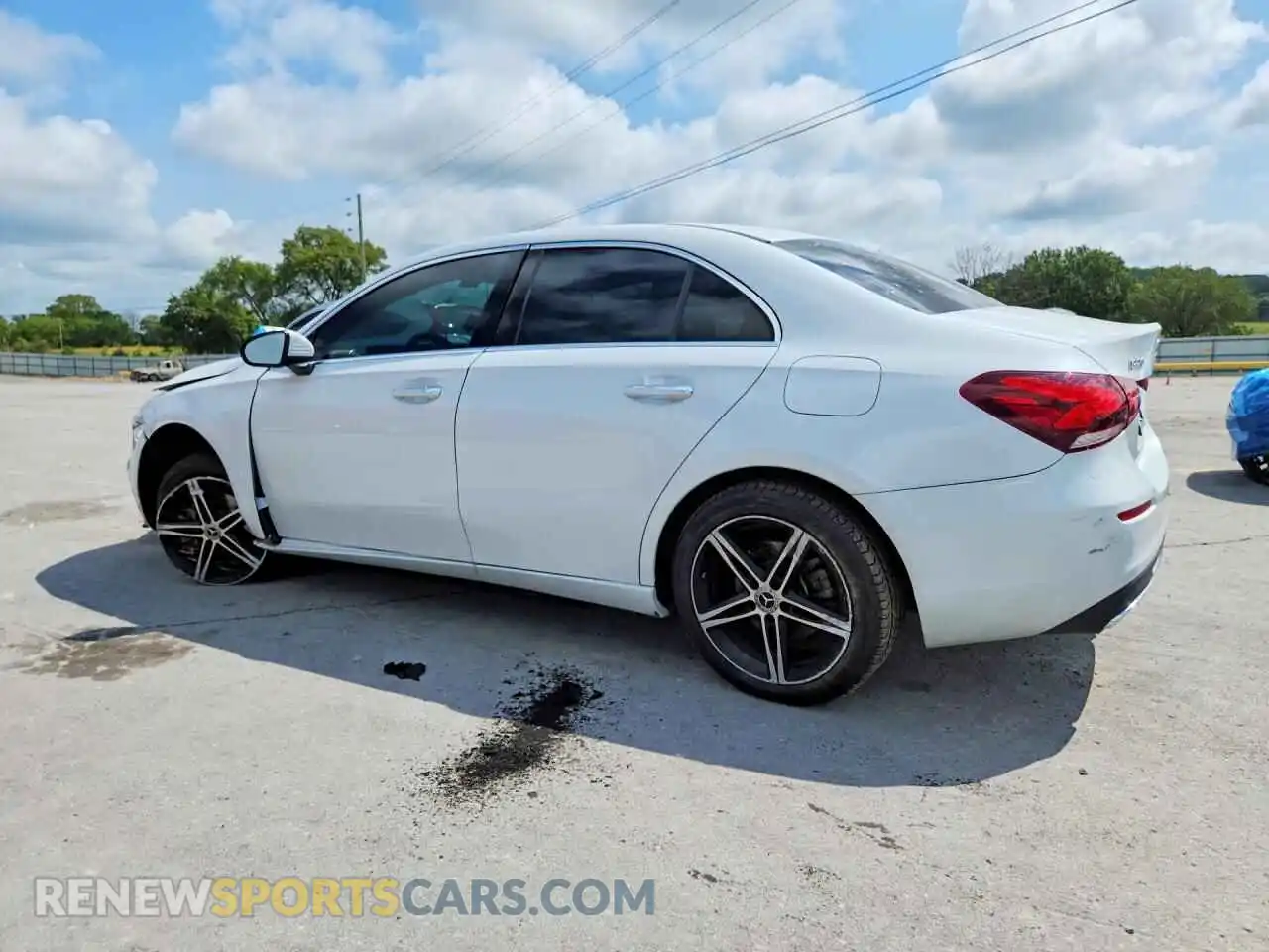 2 Photograph of a damaged car W1K3G4EB6MJ288414 MERCEDES-BENZ A-CLASS 2021