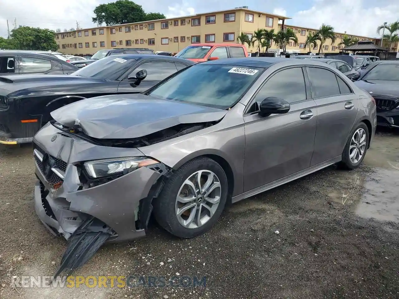 1 Photograph of a damaged car W1K3G4EBXMJ258882 MERCEDES-BENZ A-CLASS 2021