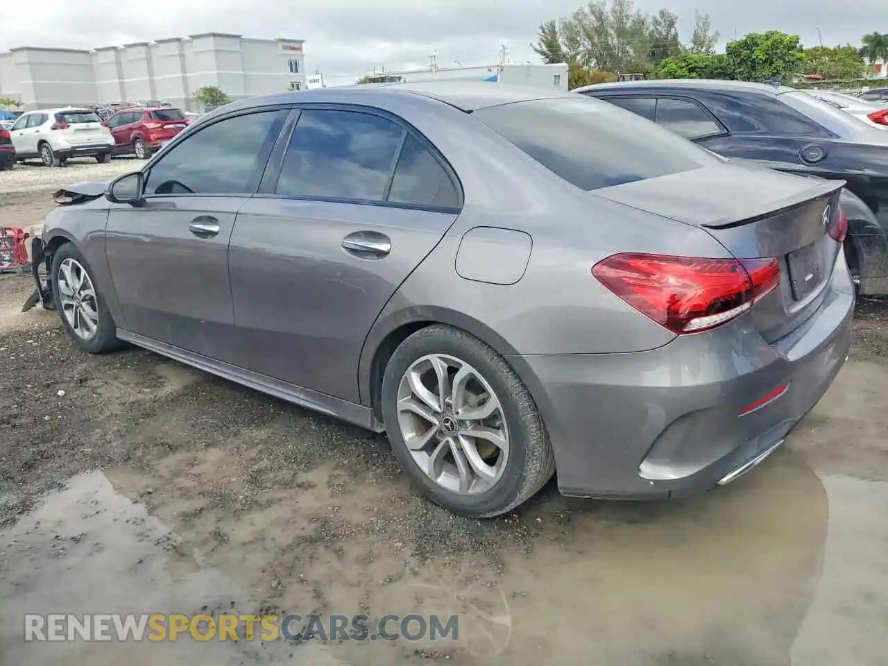 2 Photograph of a damaged car W1K3G4EBXMJ258882 MERCEDES-BENZ A-CLASS 2021