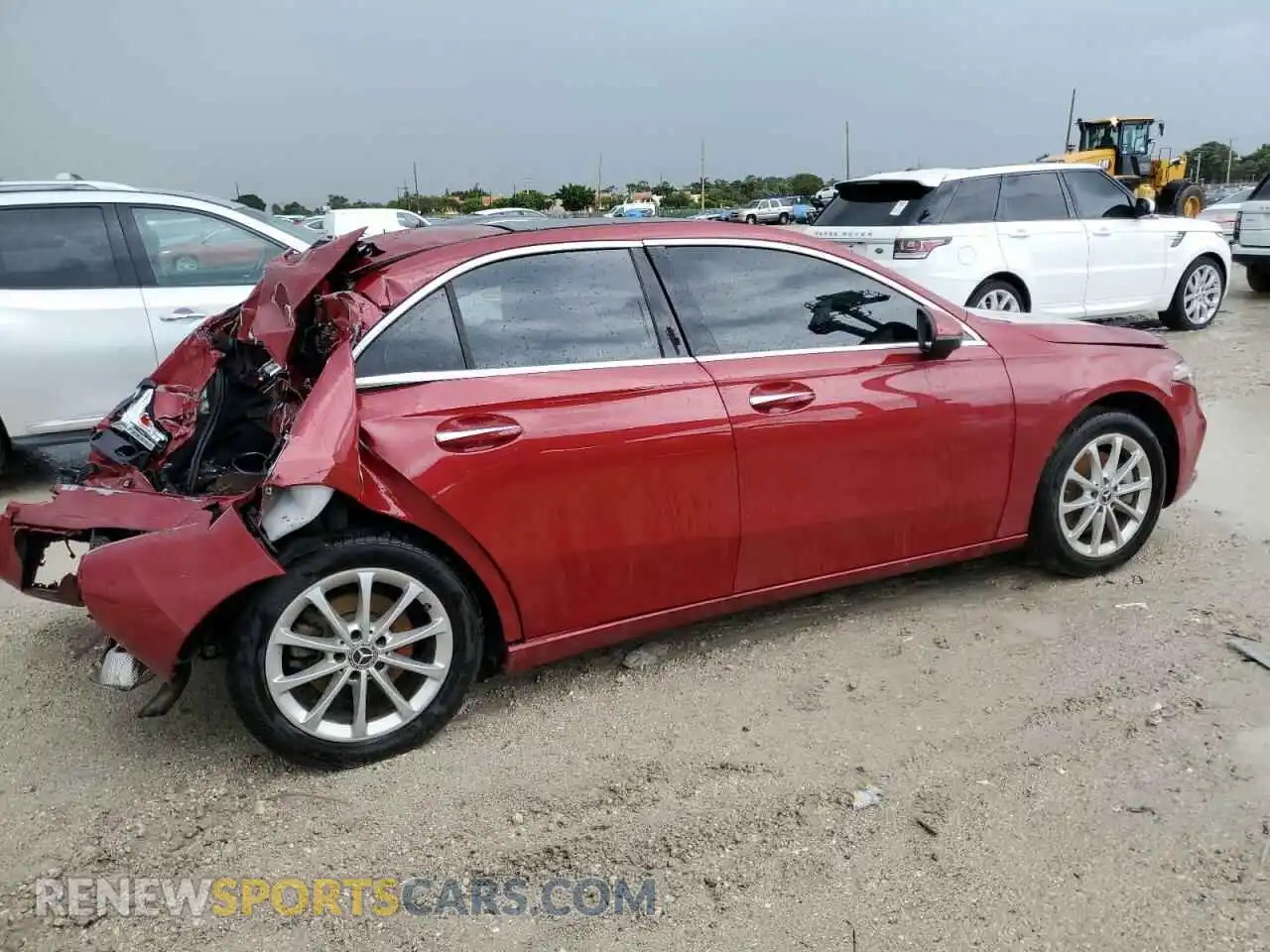 3 fotografías del automóvil dañado W1K3G4EBXMJ261555 MERCEDES-BENZ A-CLASS 2021
