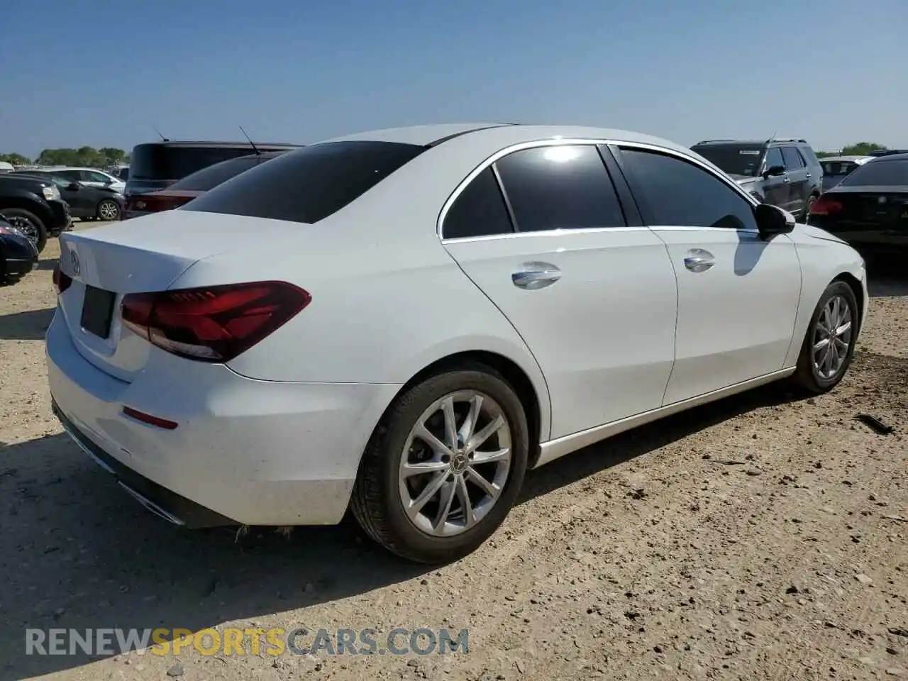 3 Photograph of a damaged car W1K3G4EBXMJ268599 MERCEDES-BENZ A-CLASS 2021