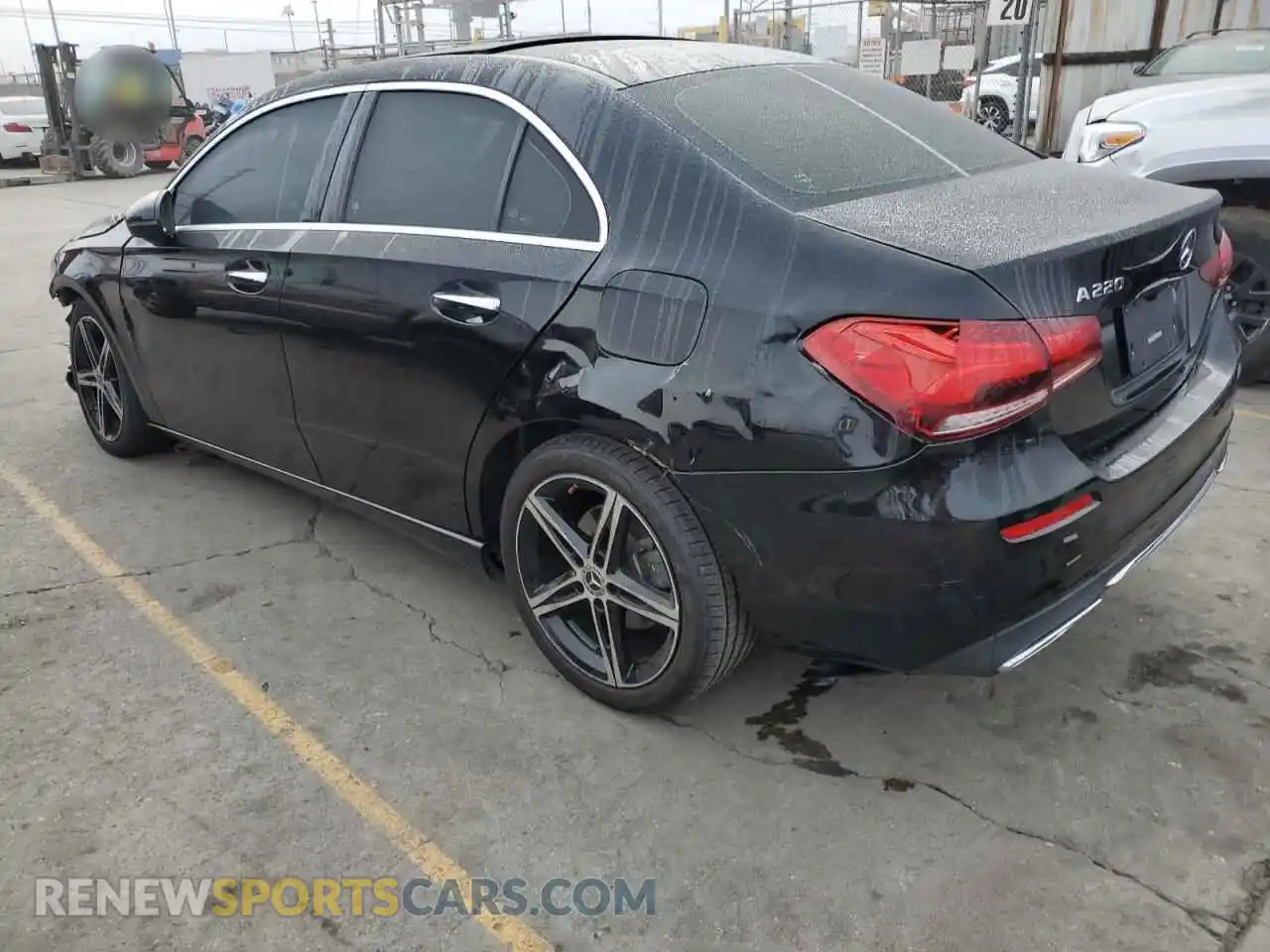 2 Фотография поврежденного автомобиля W1K3G4EBXMJ290697 MERCEDES-BENZ A-CLASS 2021