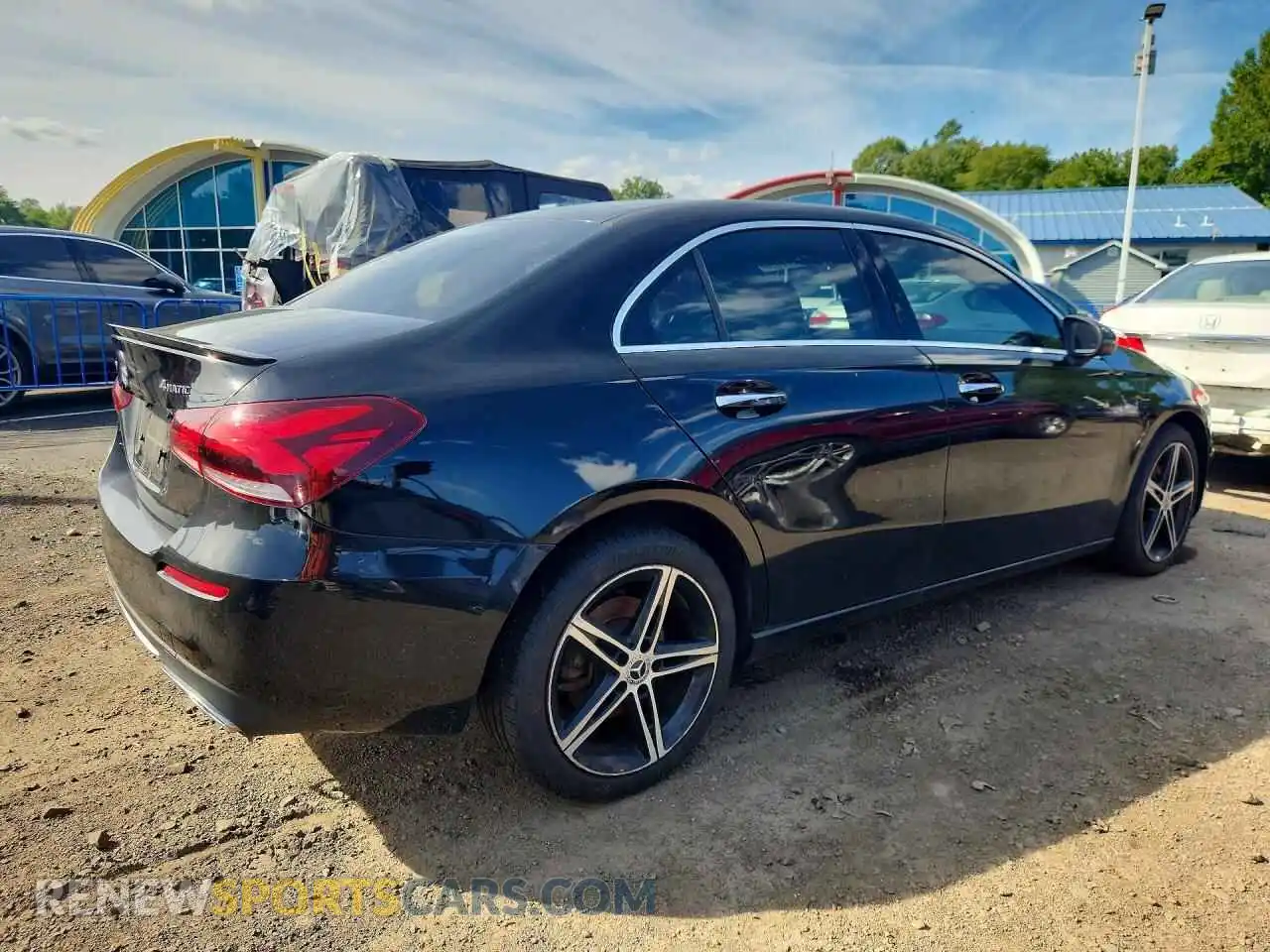 3 Photograph of a damaged car W1K3G4FB2MJ268367 MERCEDES-BENZ A-CLASS 2021