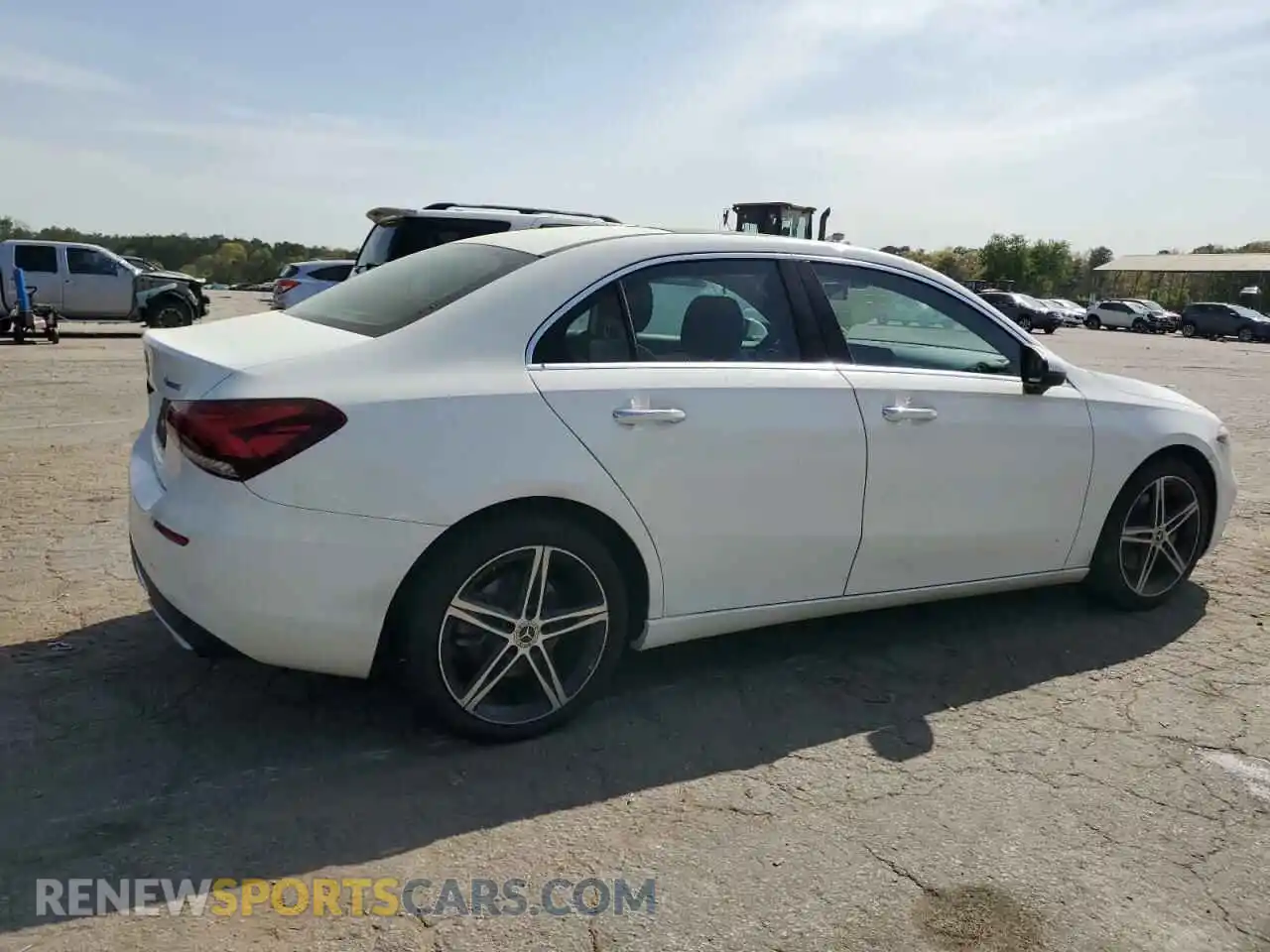 3 Photograph of a damaged car W1K3G4FBXMJ292982 MERCEDES-BENZ A-CLASS 2021