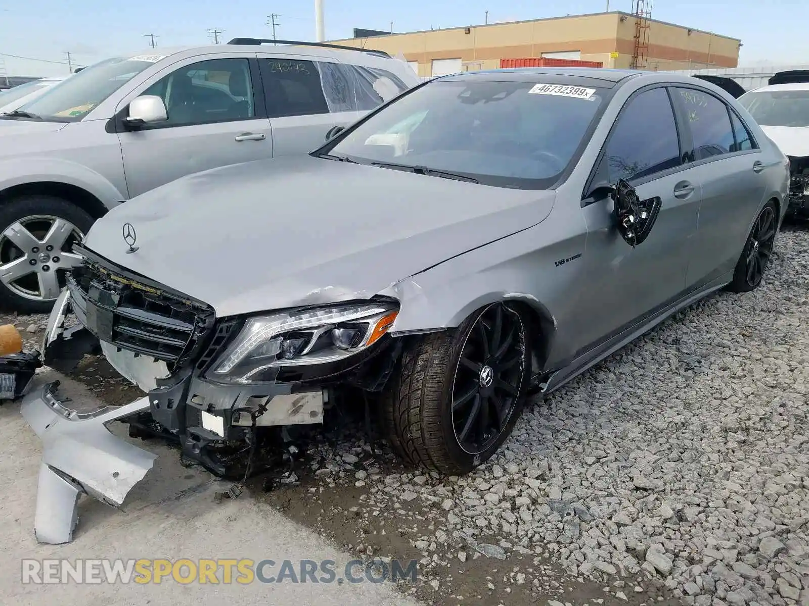 2 Photograph of a damaged car WDDUG7JB1GA279748 MERCEDES-BENZ AMG 2016