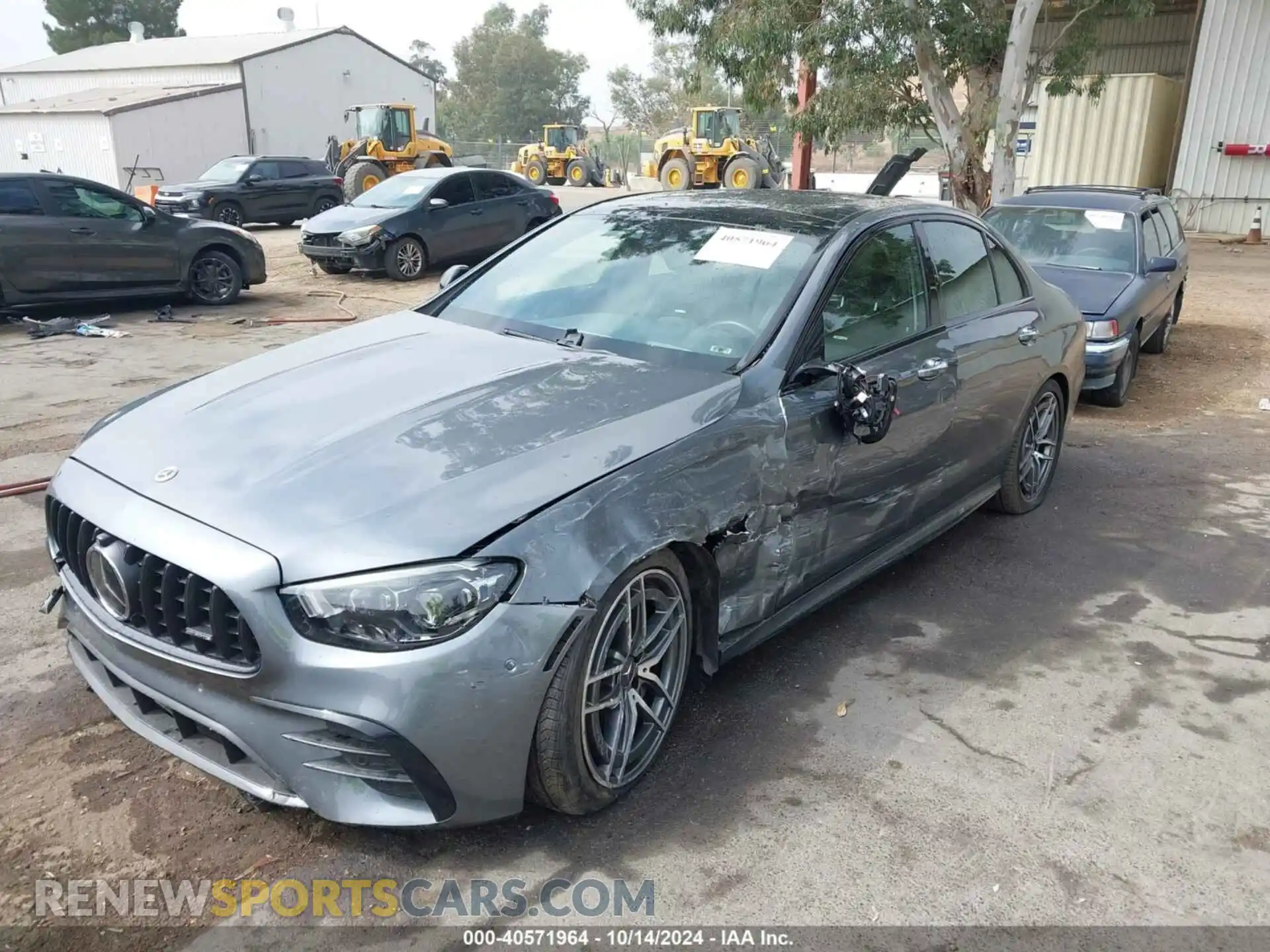 2 fotografías del automóvil dañado W1KZF6BB9NB031000 MERCEDES-BENZ AMG E 53 2022